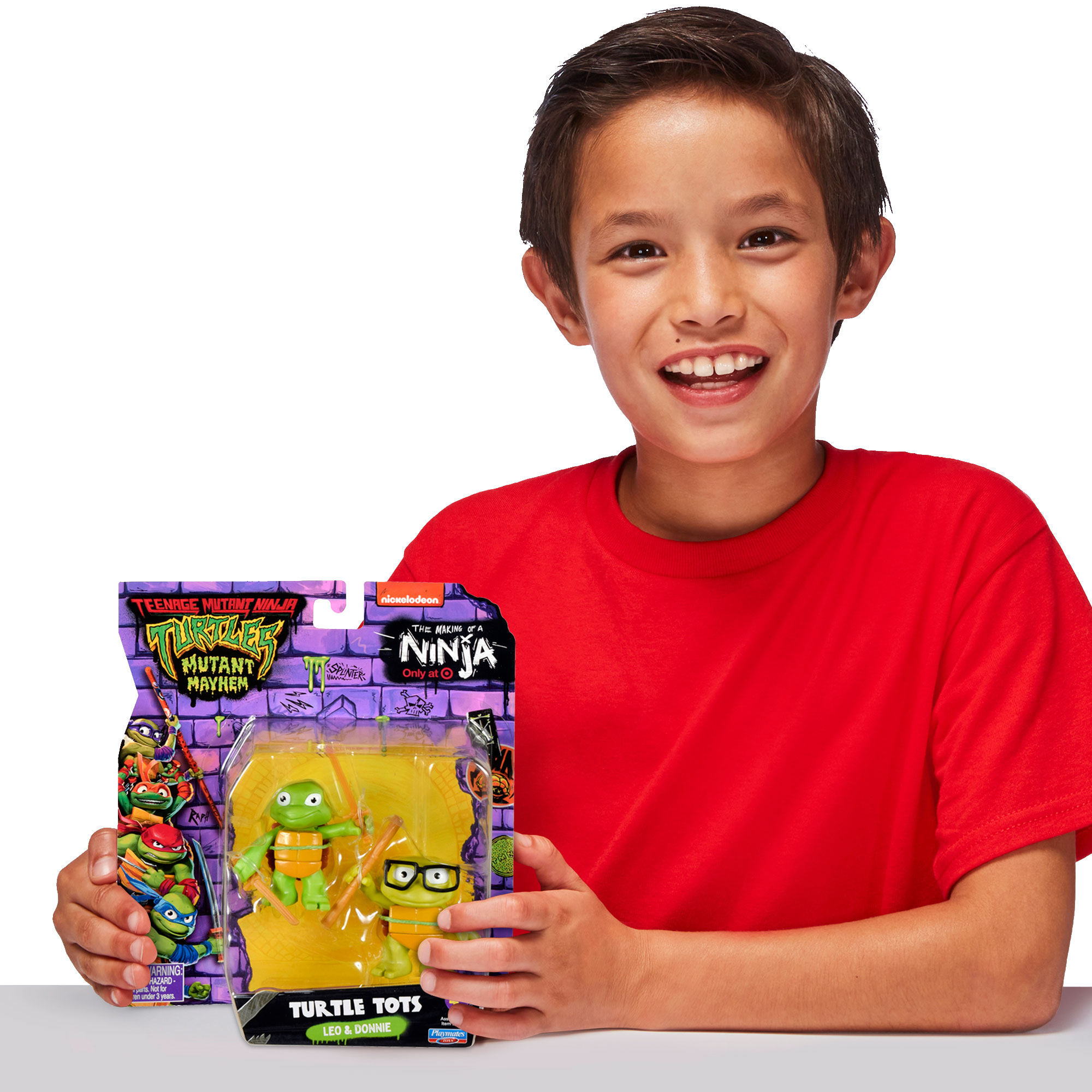 Pack Figuras Básicas Toddler Tortugas Ninja Famosa modelos surtidos 2