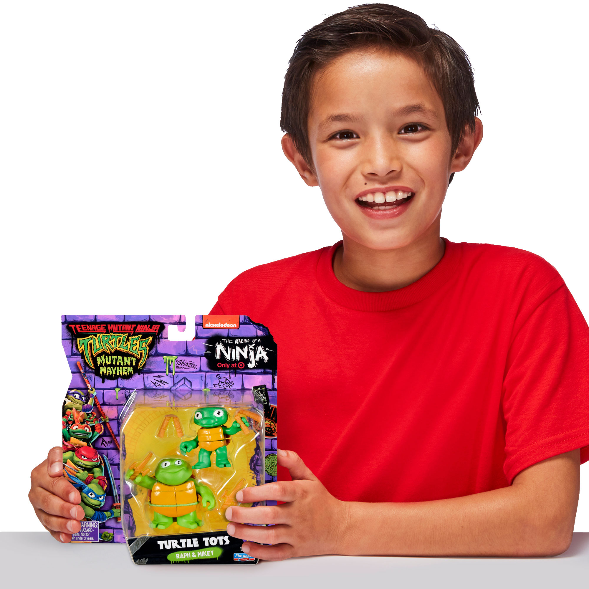Pack Figuras Básicas Toddler Tortugas Ninja Famosa modelos surtidos 3