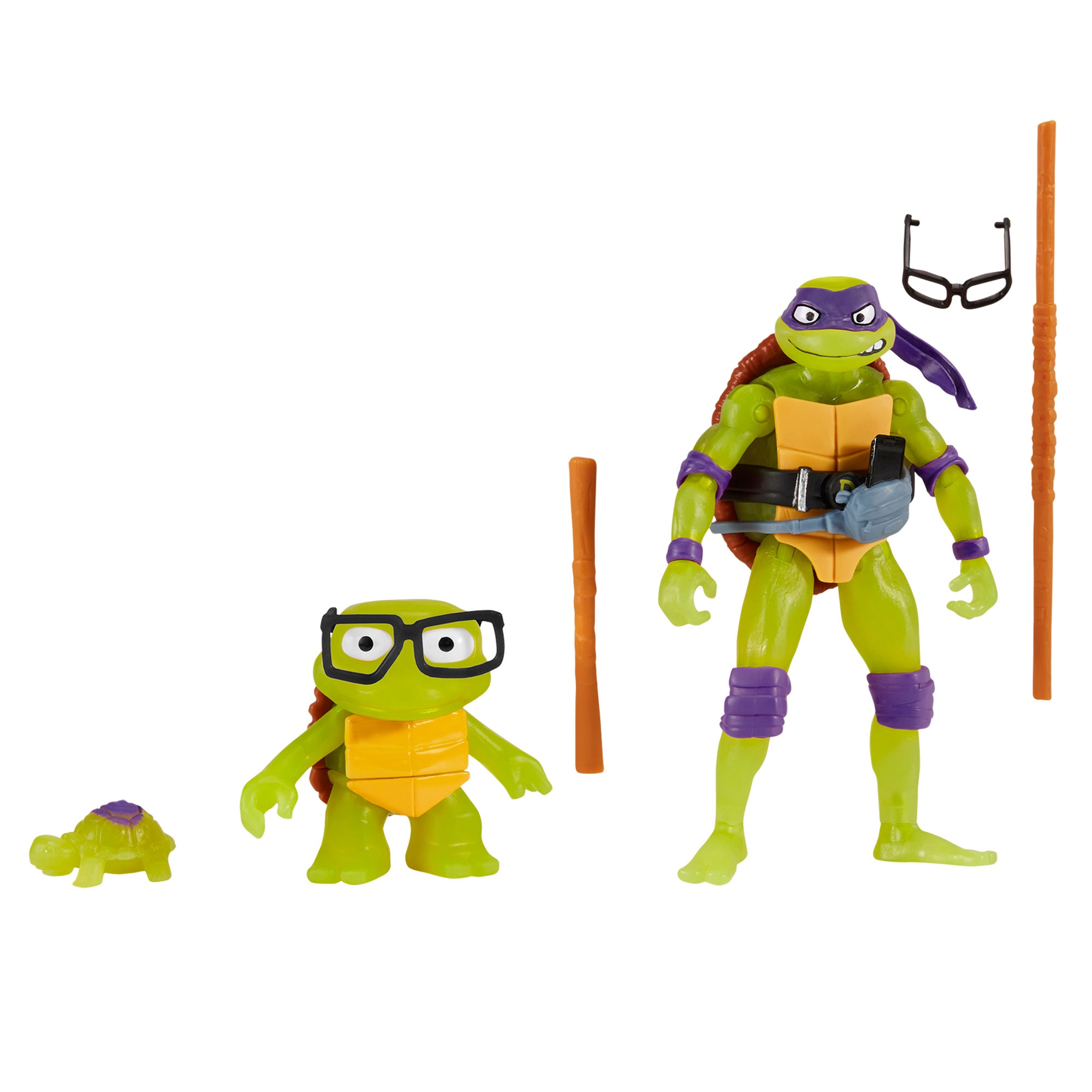 Pack Figuras Evolution Toddler Tortugas Ninja Famosa modelos surtidos 3
