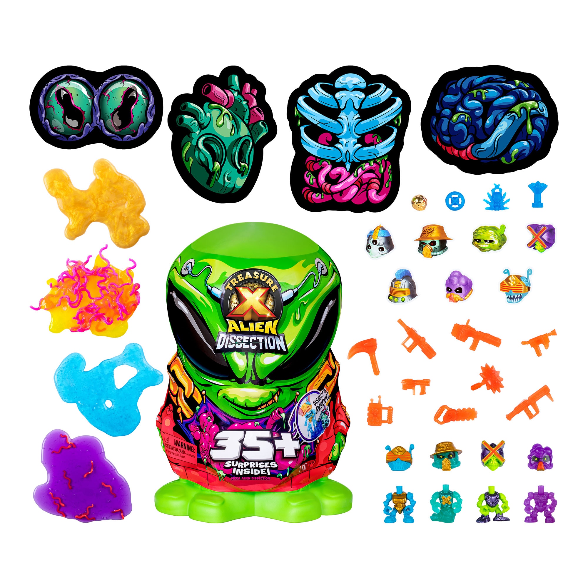 Figuras Alien Dissection TX Mega Treasure X Famosa · Famosa · El