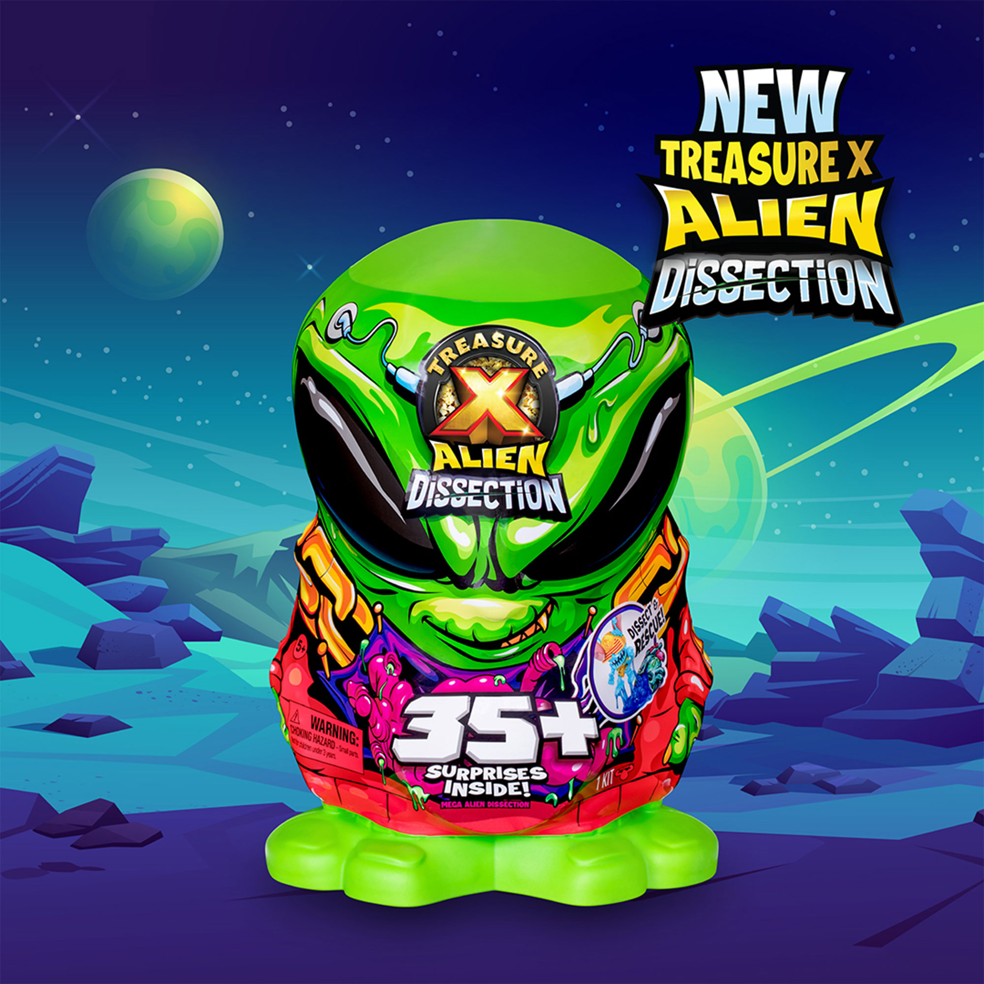 Figuras Alien Dissection TX Mega Treasure X Famosa · Famosa · El