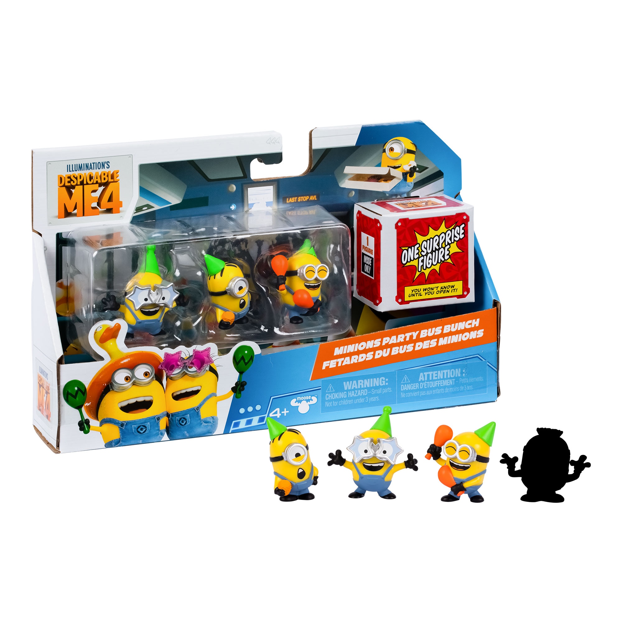 Pack 4 Figuras 5 cm Minions Mi Villano Favorito 4 Famosa modelos surtidos 2