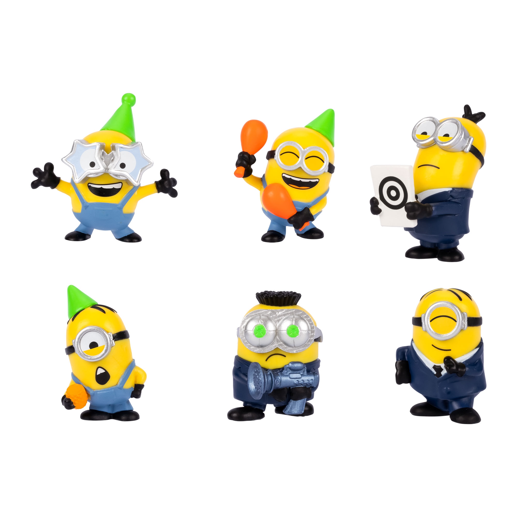Pack 4 Figuras 5 cm Minions Mi Villano Favorito 4 Famosa modelos surtidos 4