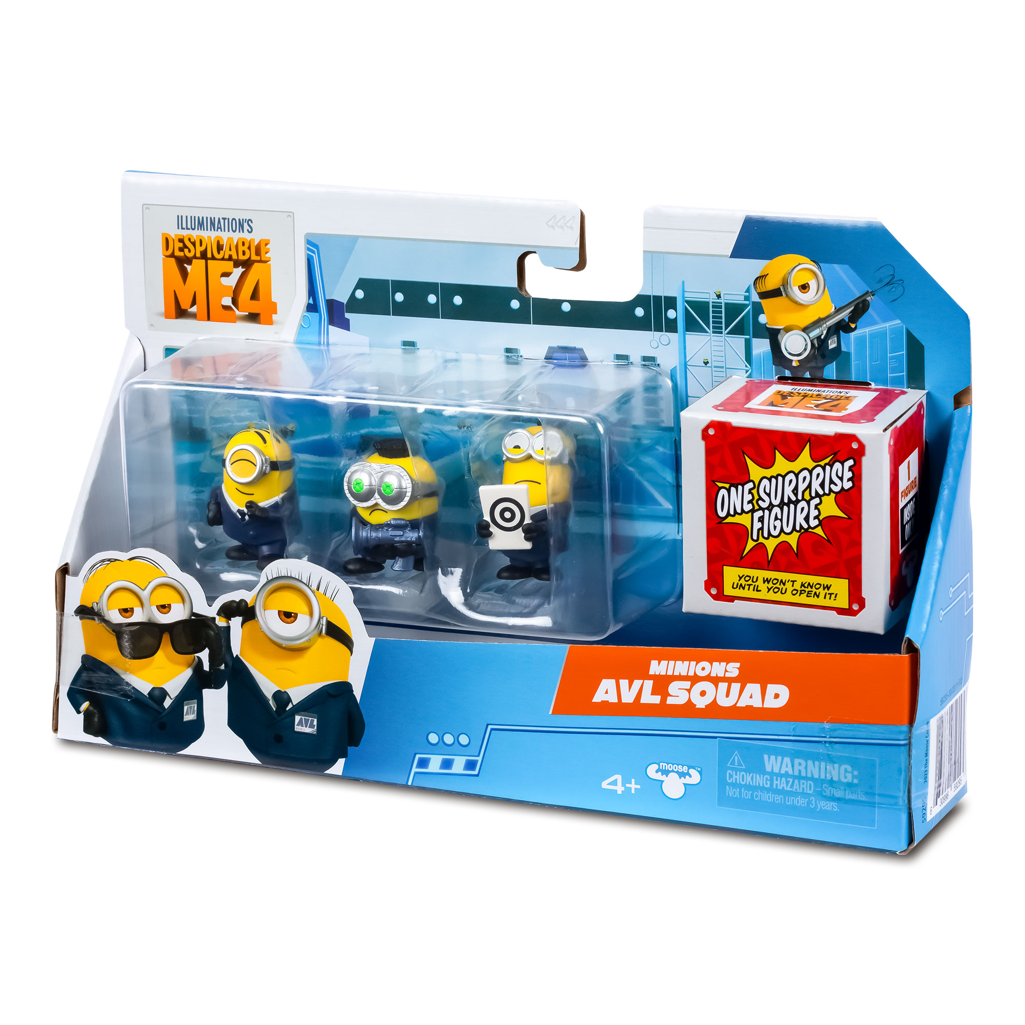 Pack 4 Figuras 5 cm Minions Mi Villano Favorito 4 Famosa modelos surtidos 7