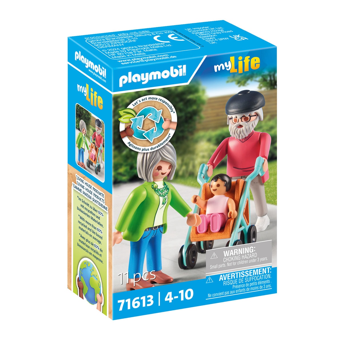 Avós e bebé Playmobil 1