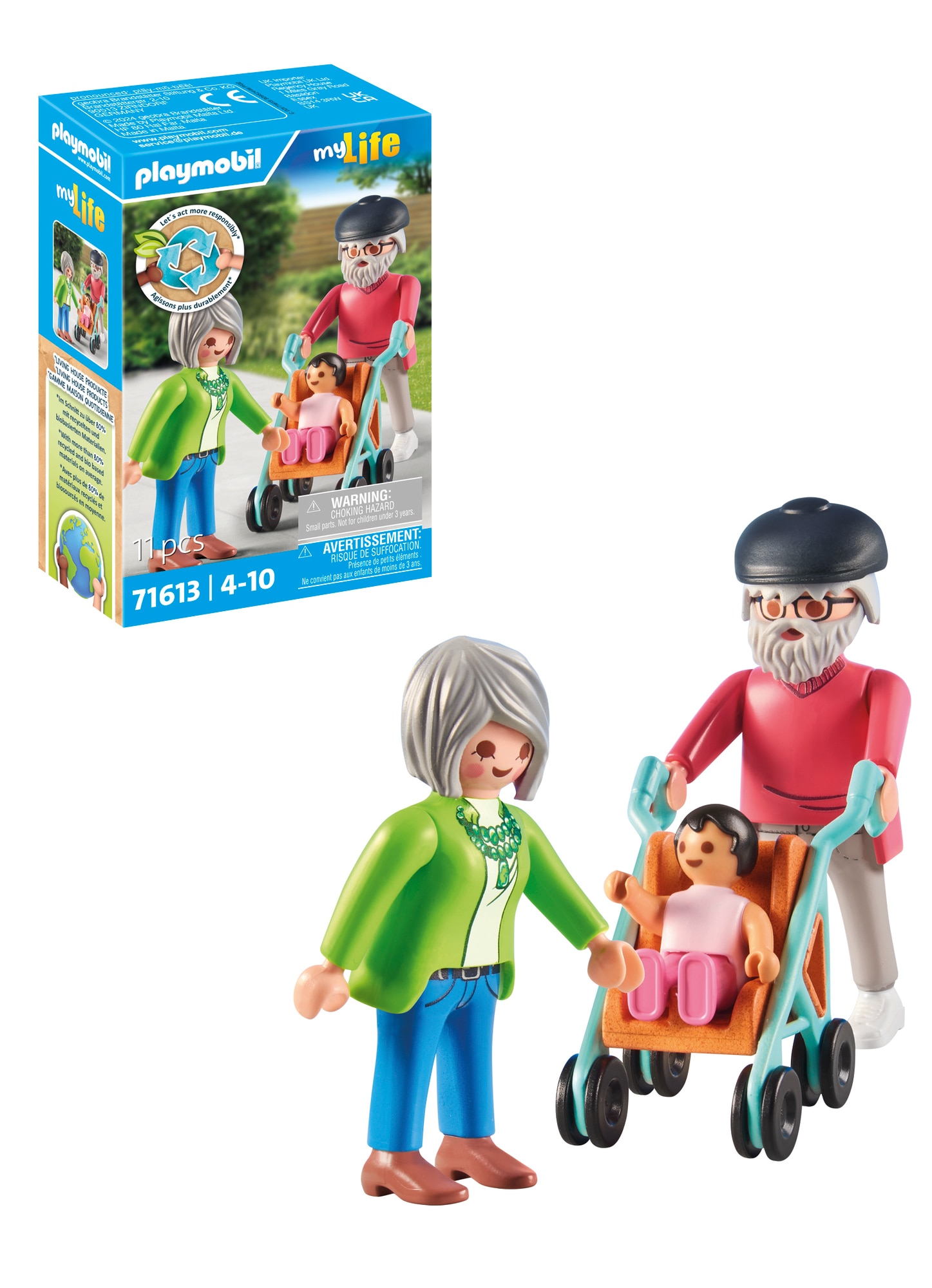 Avós e bebé Playmobil 3