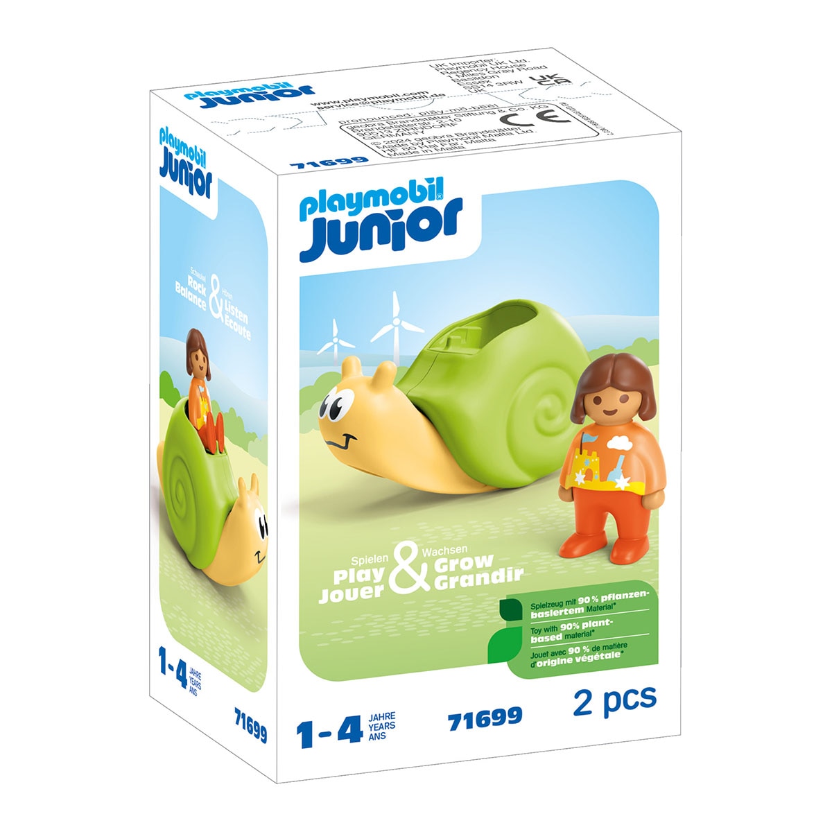 JUNIOR: caracol Playmobil 1