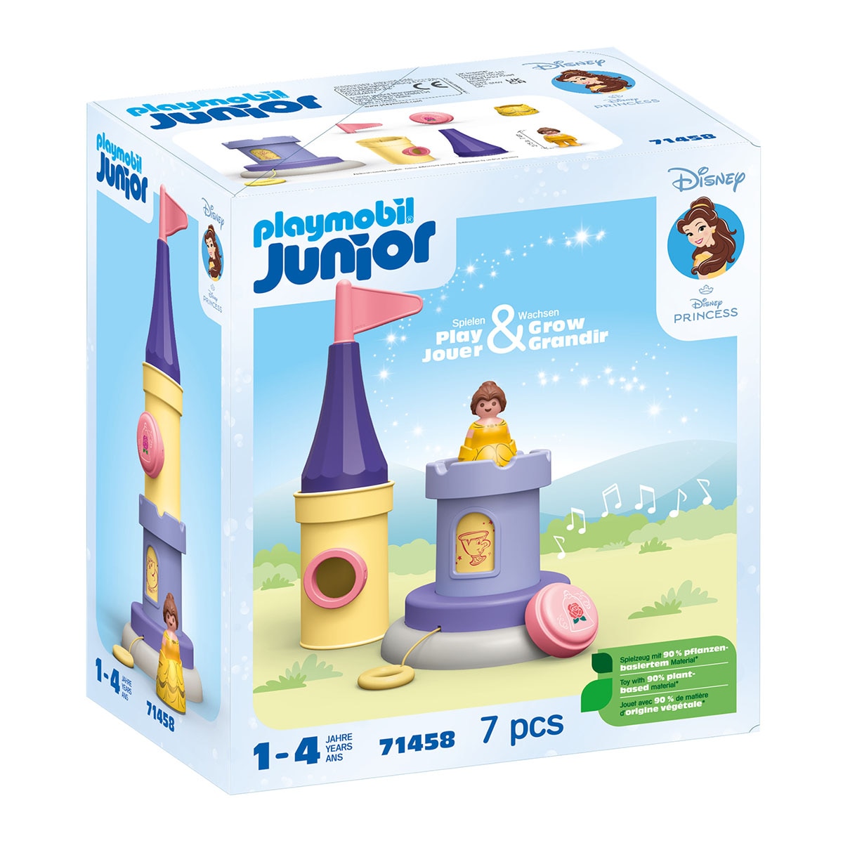 Playmobil – JUNIOR & Disney: caja de música de Bella Playmobil.