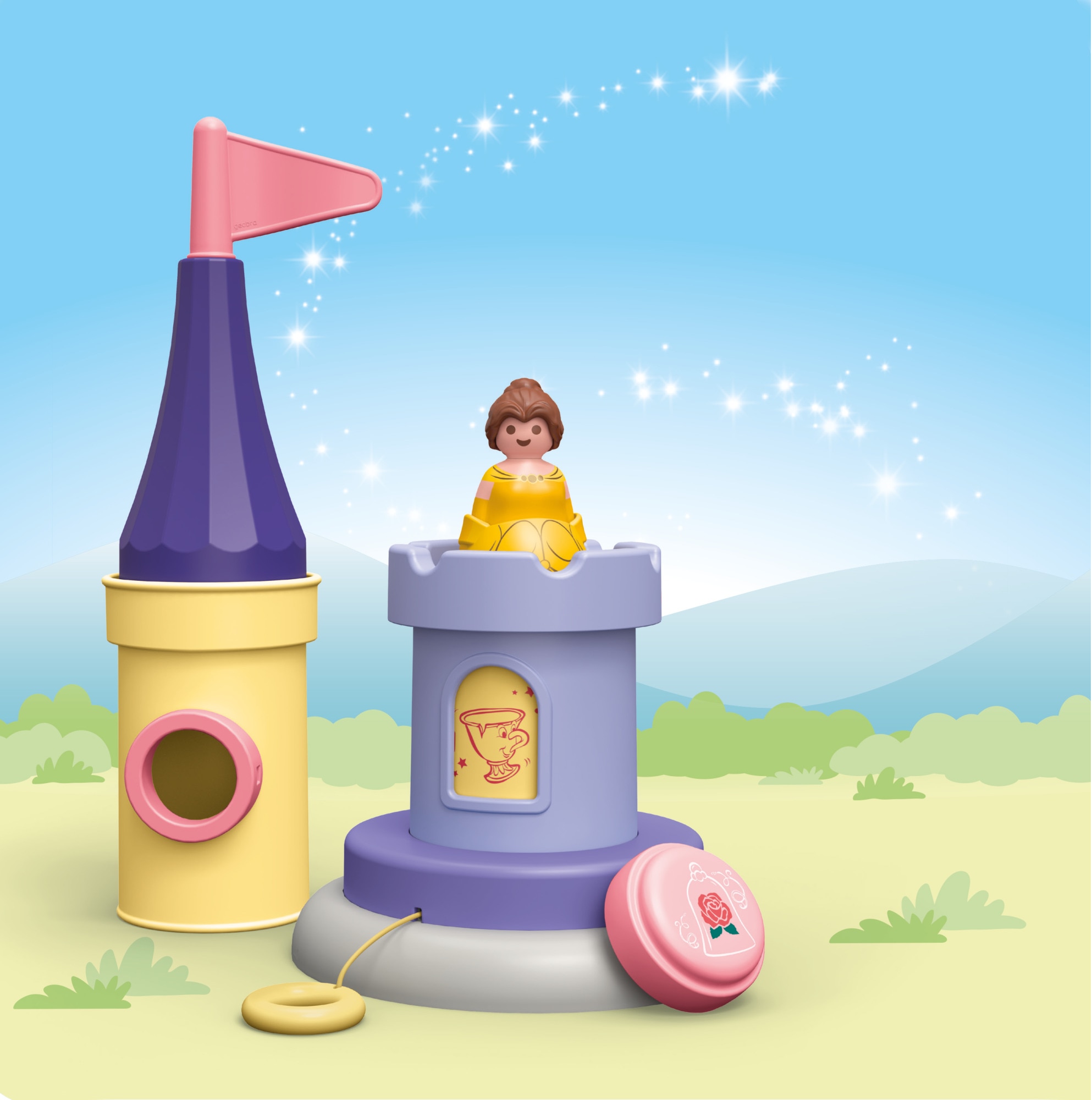 JUNIOR & Disney: caja de música de Bella Playmobil 4