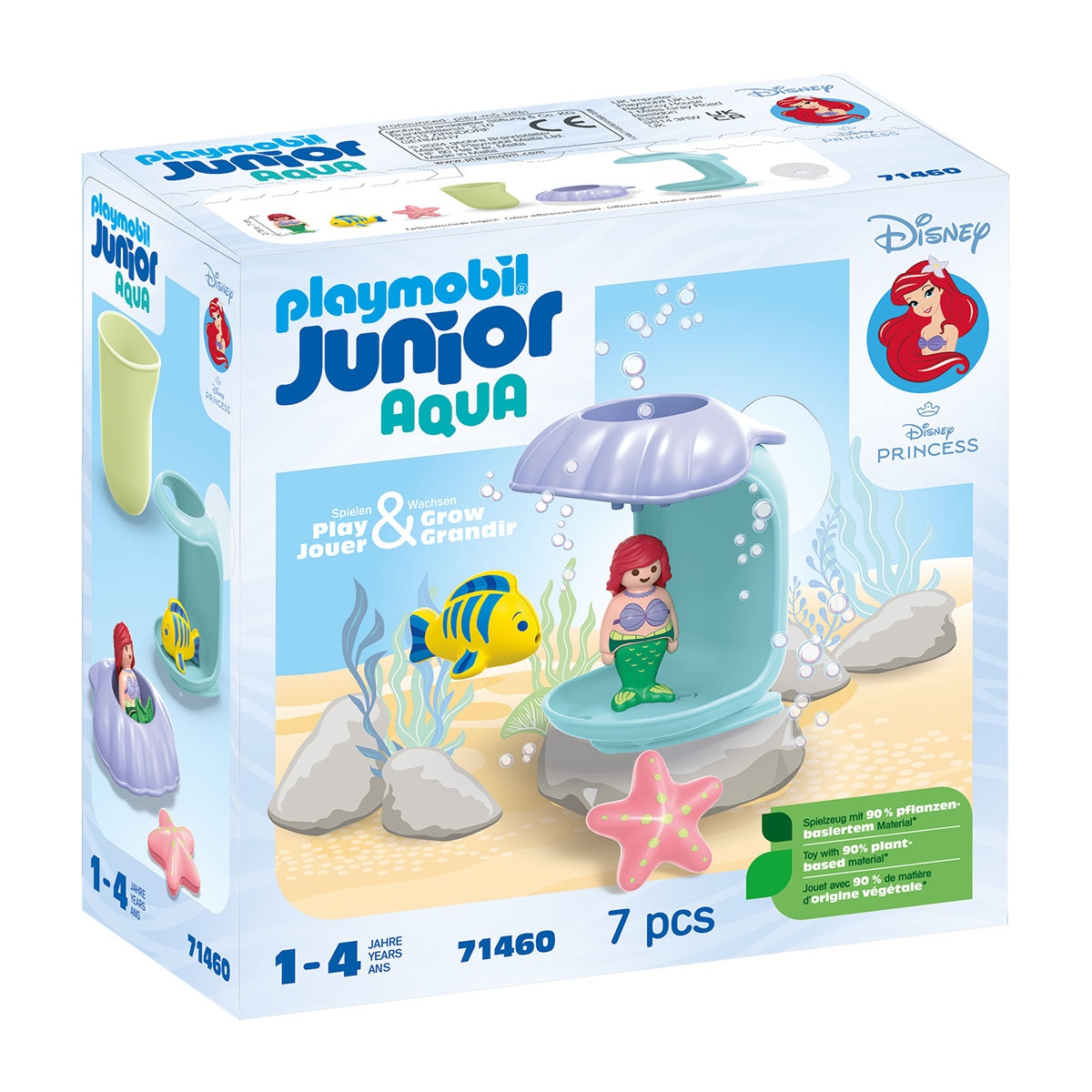 Imagen 0 de JUNIOR & Disney: lluvia de conchas de Ariel Playmobil