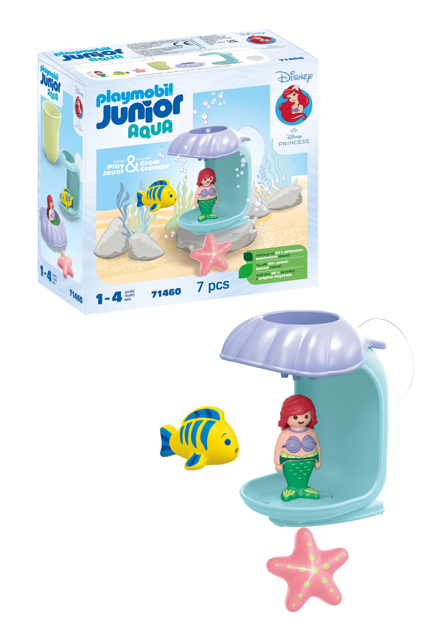 JUNIOR & Disney: lluvia de conchas de Ariel Playmobil 3