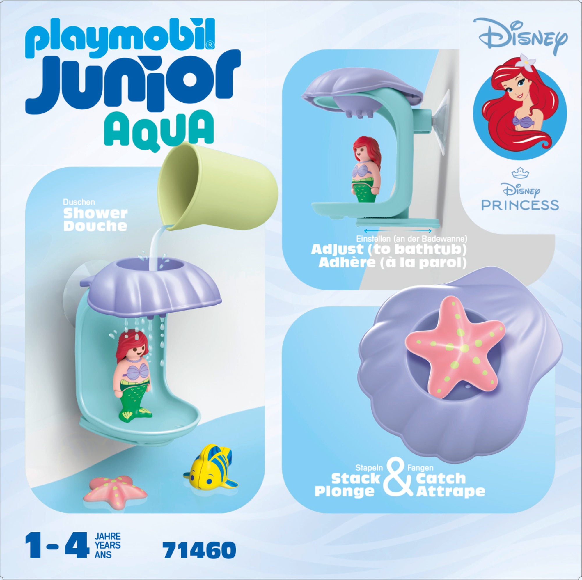 JUNIOR & Disney: lluvia de conchas de Ariel Playmobil 5
