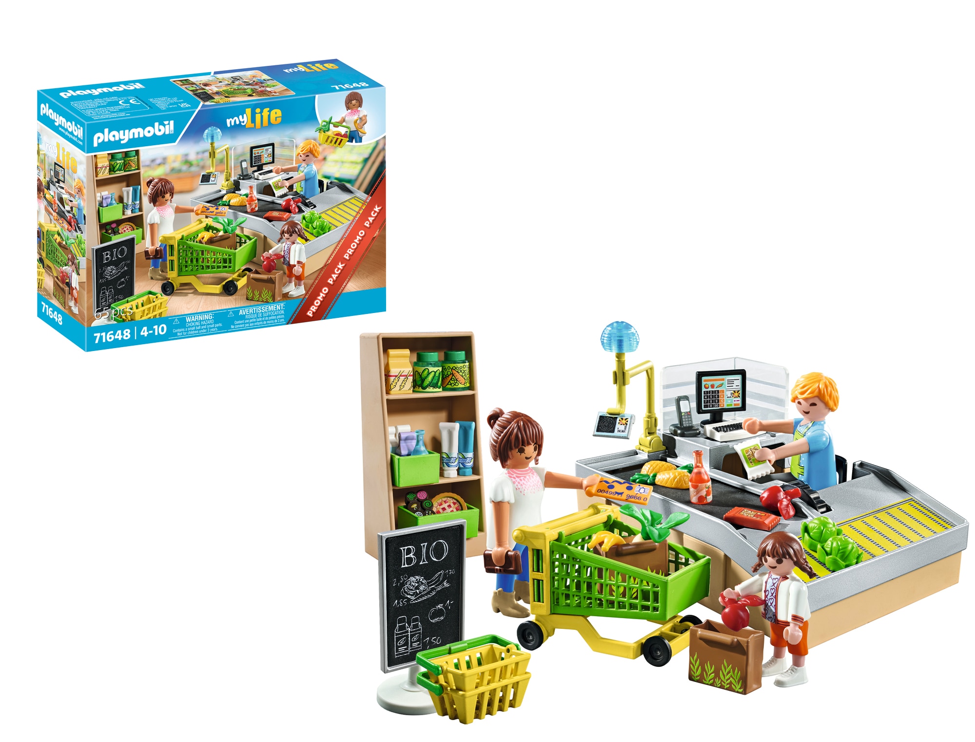 Promo Pack supermercado ecológico Playmobil My Life 3