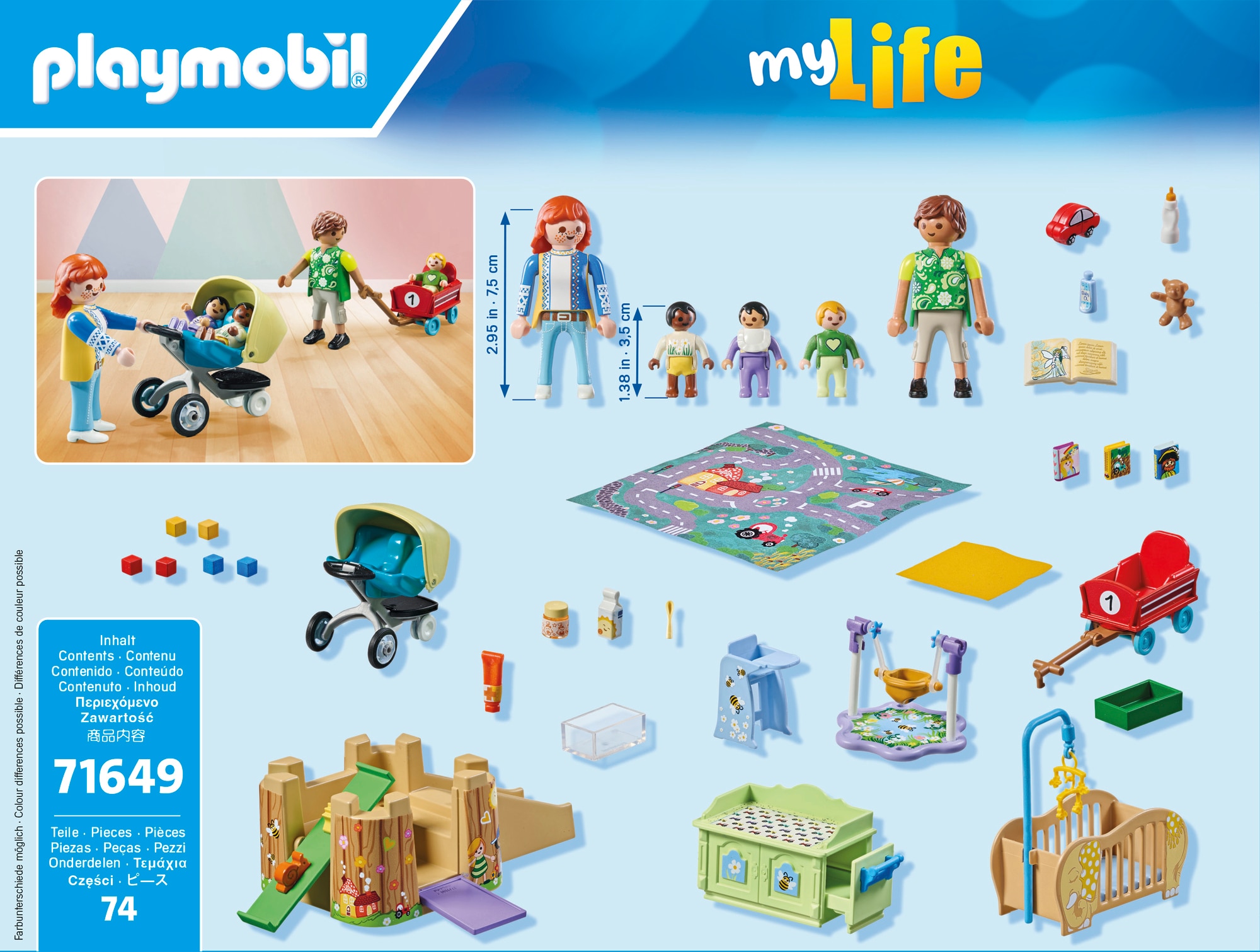 Promo Pack set primera infancia Playmobil My Life 5