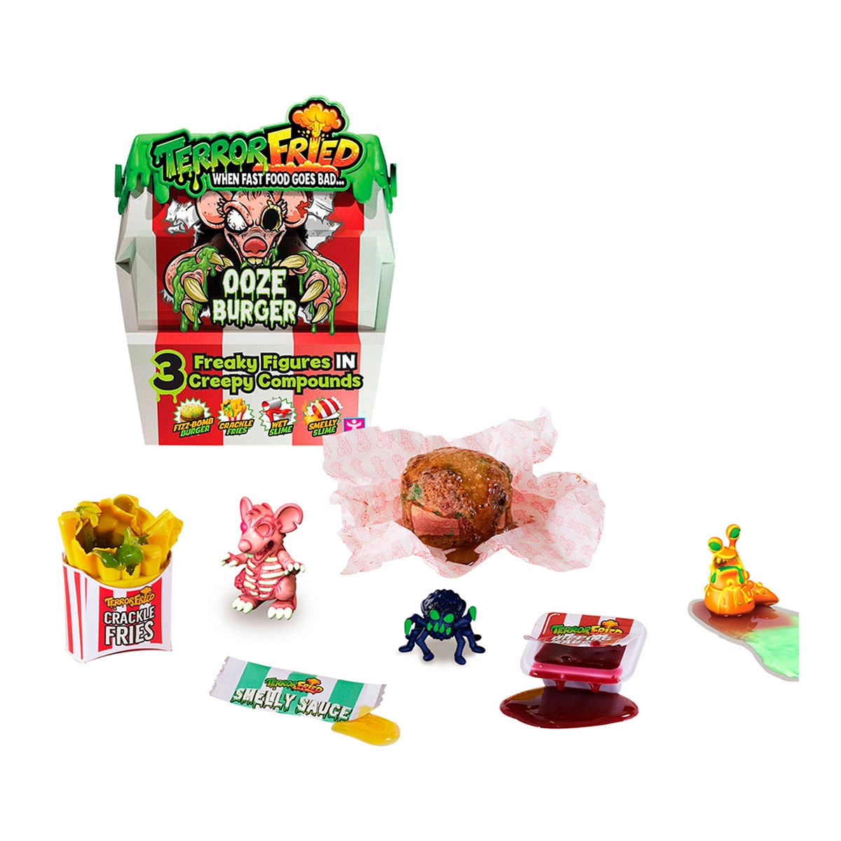 Imagen 0 de Figura Horror Burger Terror Fried Bandai modelos surtidos