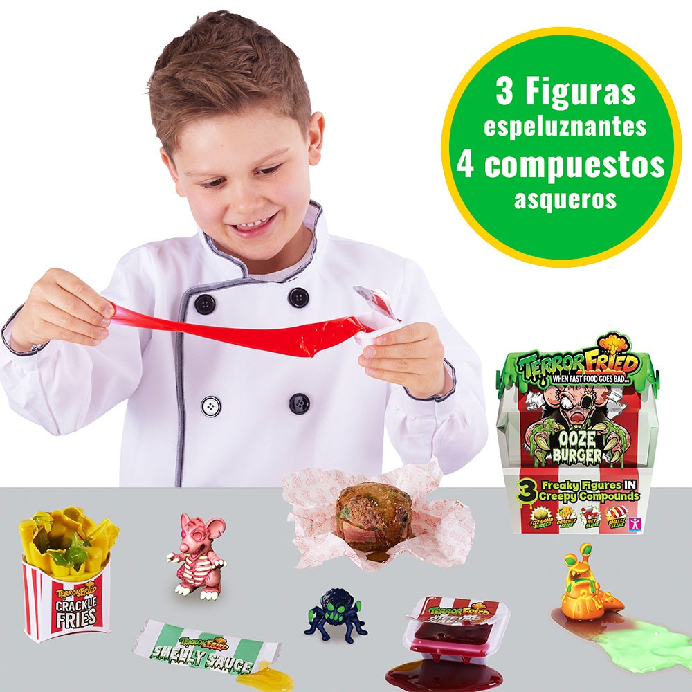 Figura Horror Burger Terror Fried Bandai modelos surtidos 2