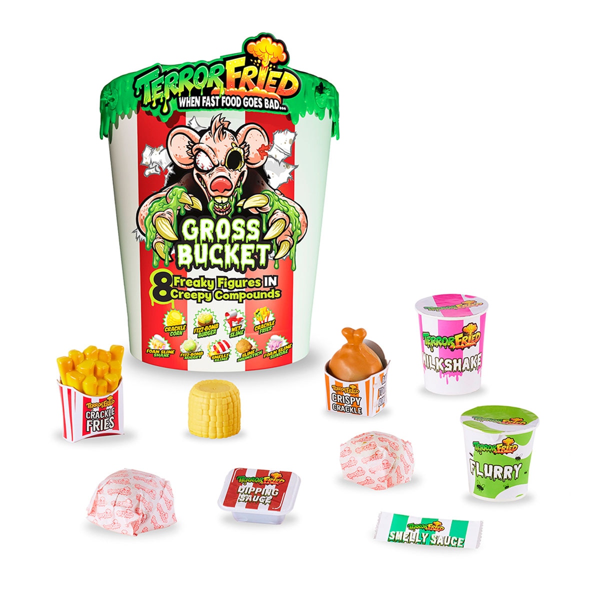 Imagen 0 de Figura Horror Super Cubo Terror Fried Bandai modelos surtidos