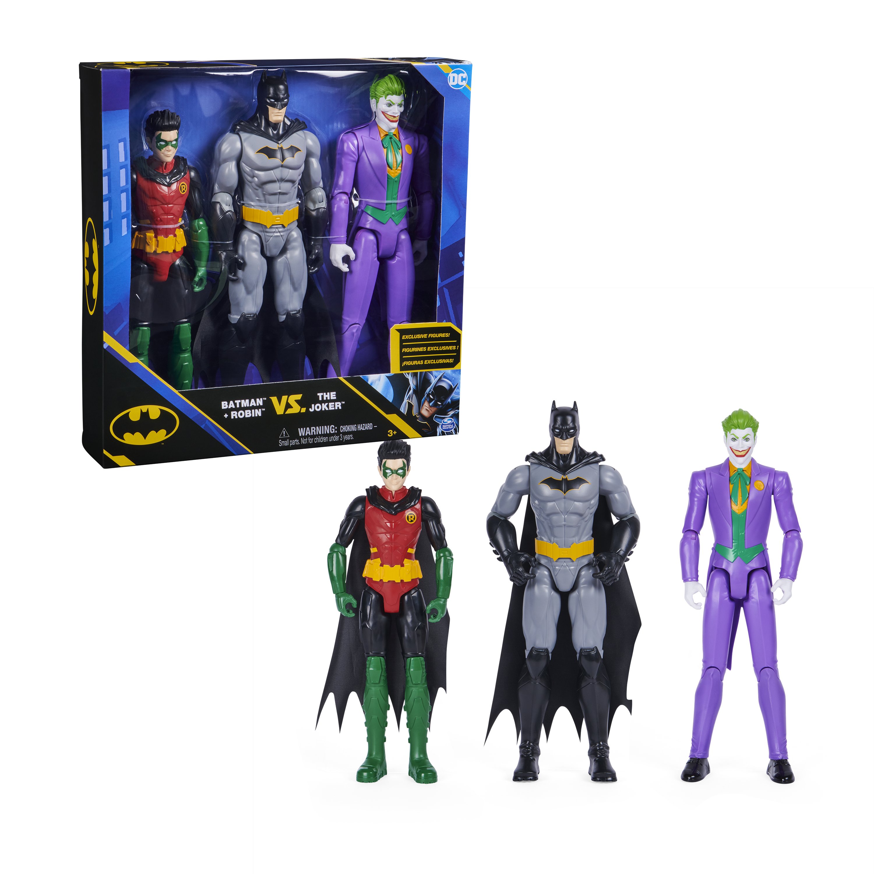 Pack 3 figuras 30 cm Batman Spin Master 3