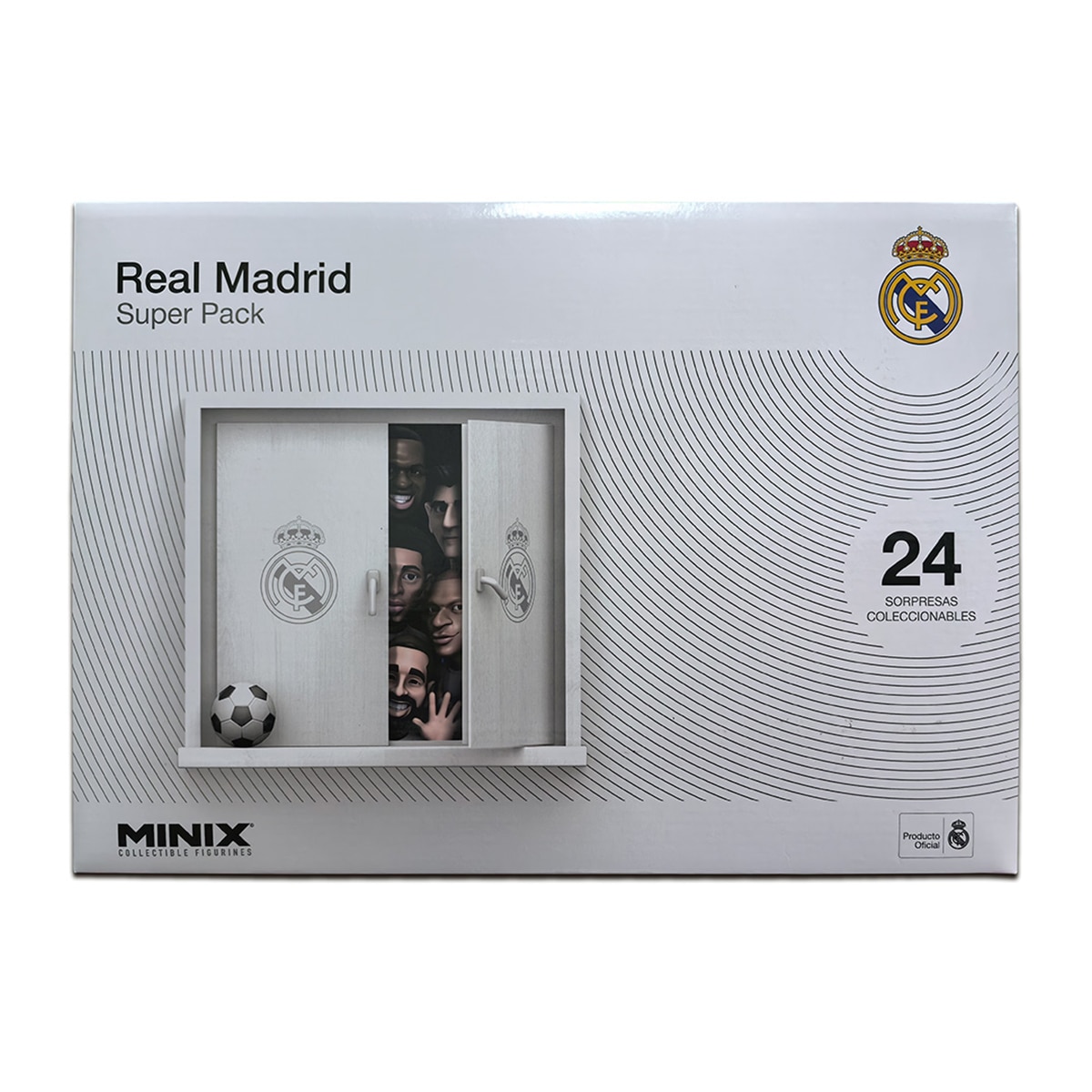 Minix – Super Pack Figuras Real Madrid Minix.