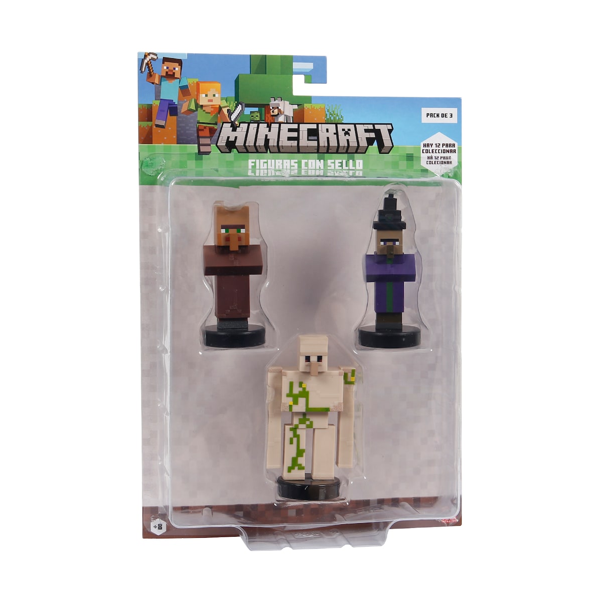 Pack 3 Figuras de 5 cm Minecraft - Modelos Sortidos 3