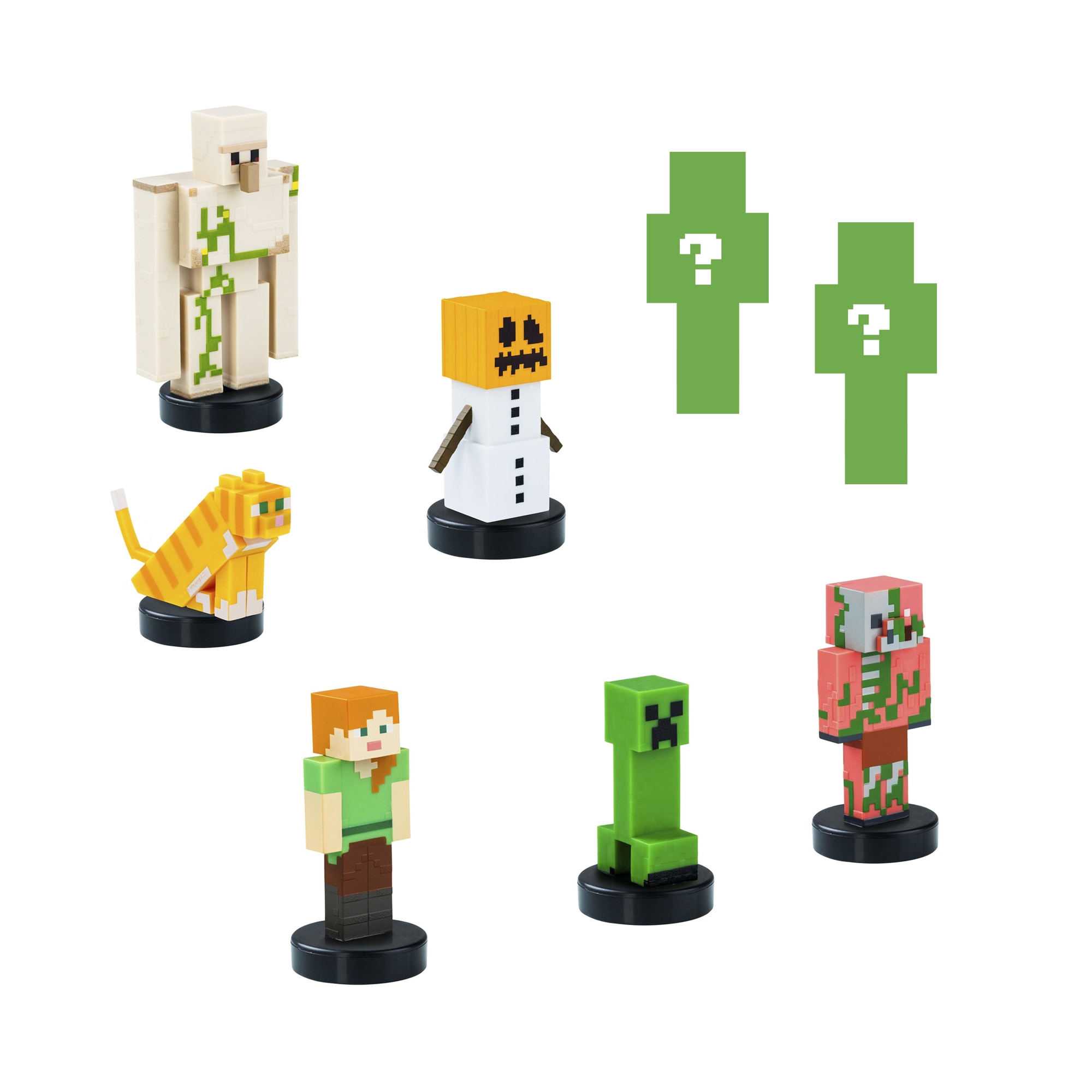 Minecraft, pack de 8 figuras de 5 cm surtidos. 4