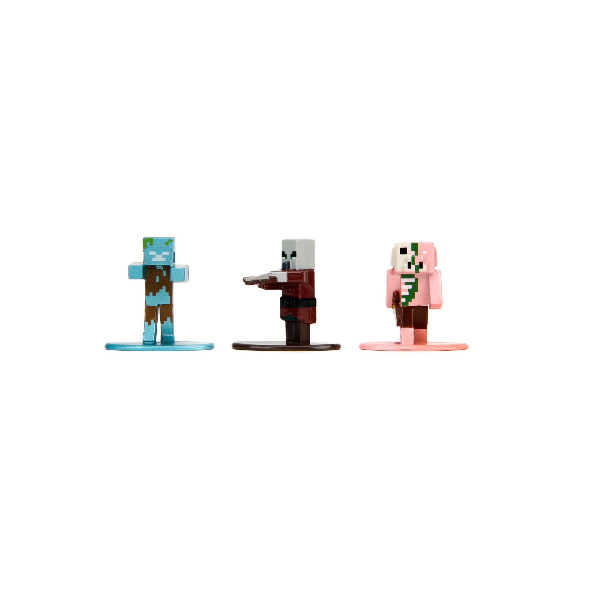 Figuras Nano Minecraft em Metal 4cm - Pack 18 Figuras 7