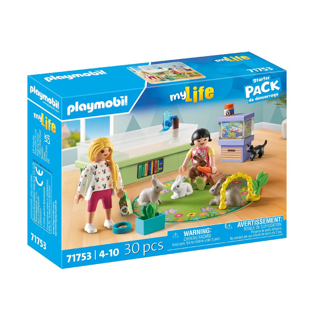 Imagen 0 de Starter Pack Familia de conejos Playmobil