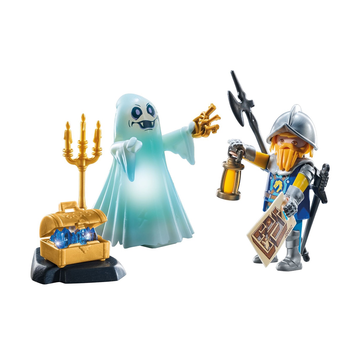 Starter Pack Fantasma y caballero Novelmore Playmobil 2