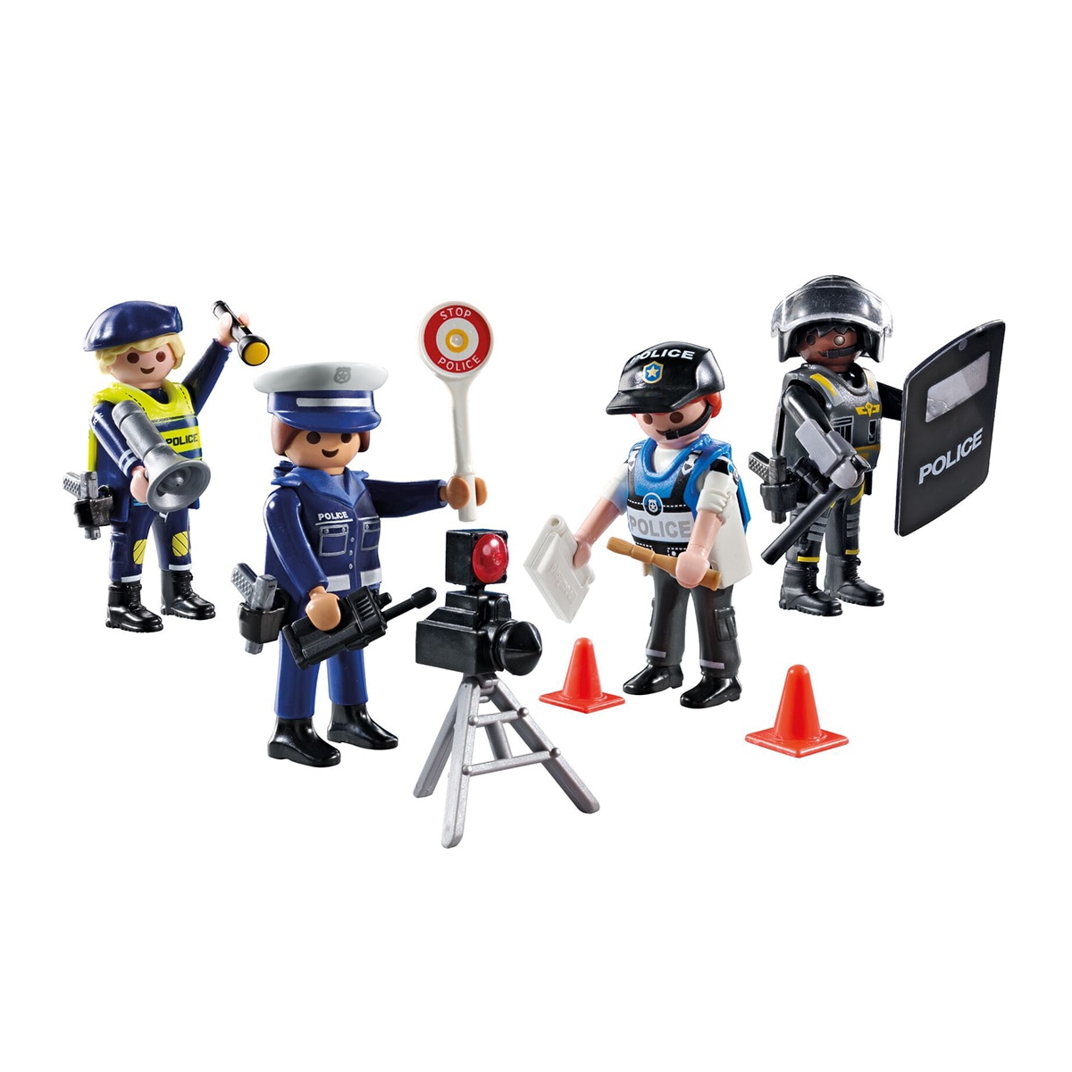 Set de figuras policía Playmobil 2
