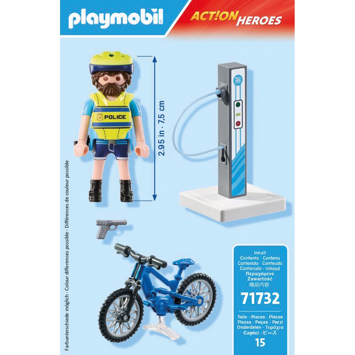 Patrulla en bicicleta Playmobil 4