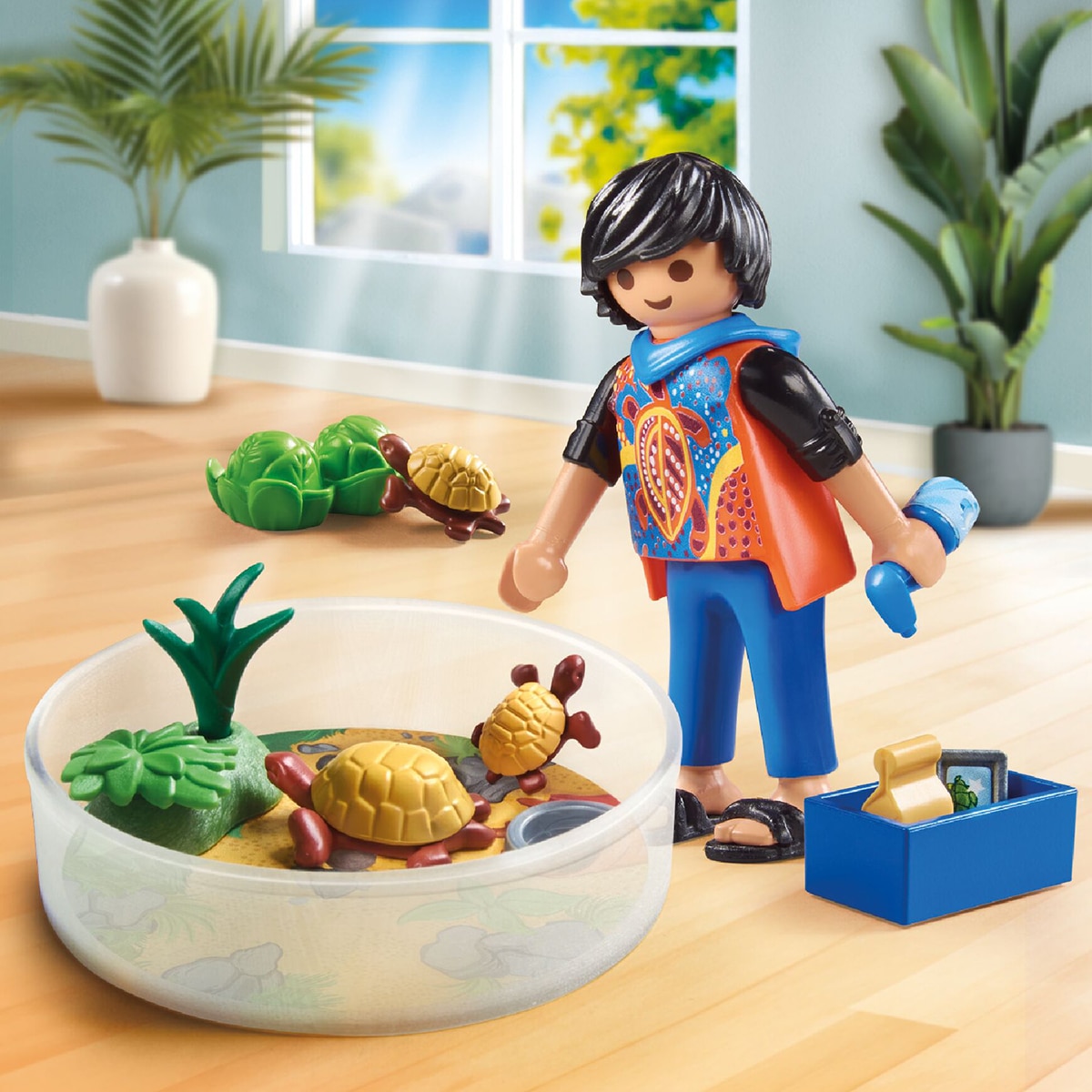 Terrario para tortugas Playmobil 3