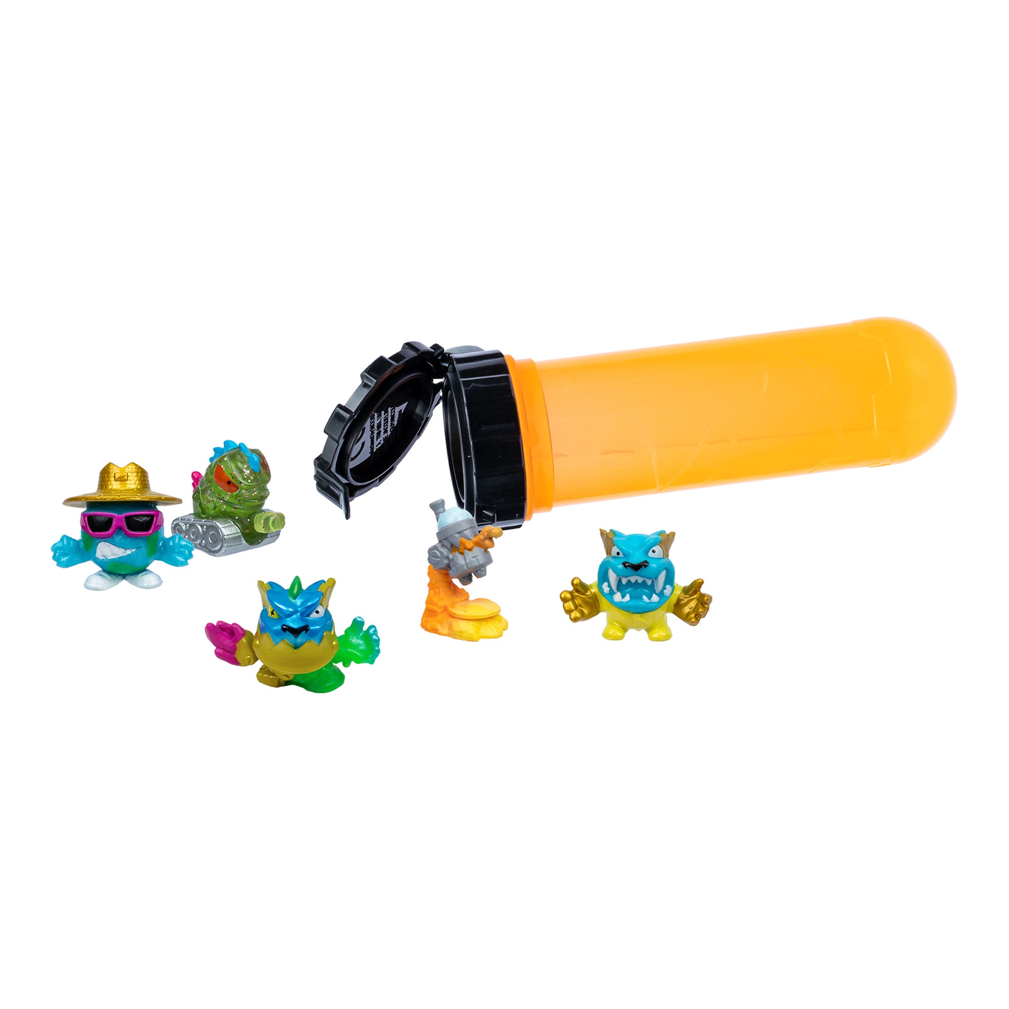 Pack 5 Figuras Swarms Test Tube Mr. Beast Lab modelos surtidos 2