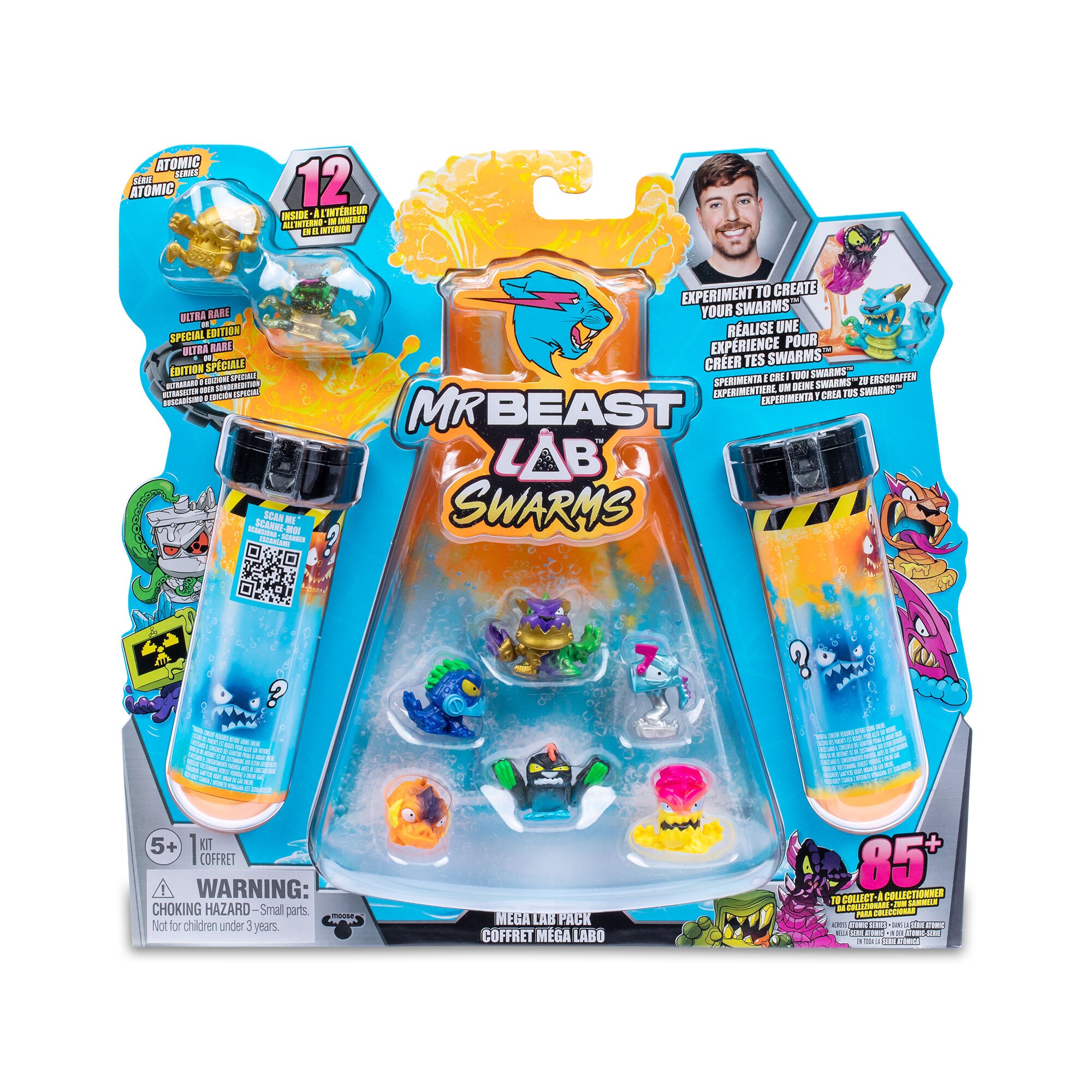 Pack 12 Figuras Swarms Mega Lab Mr. Beast Lab modelos surtidos 2