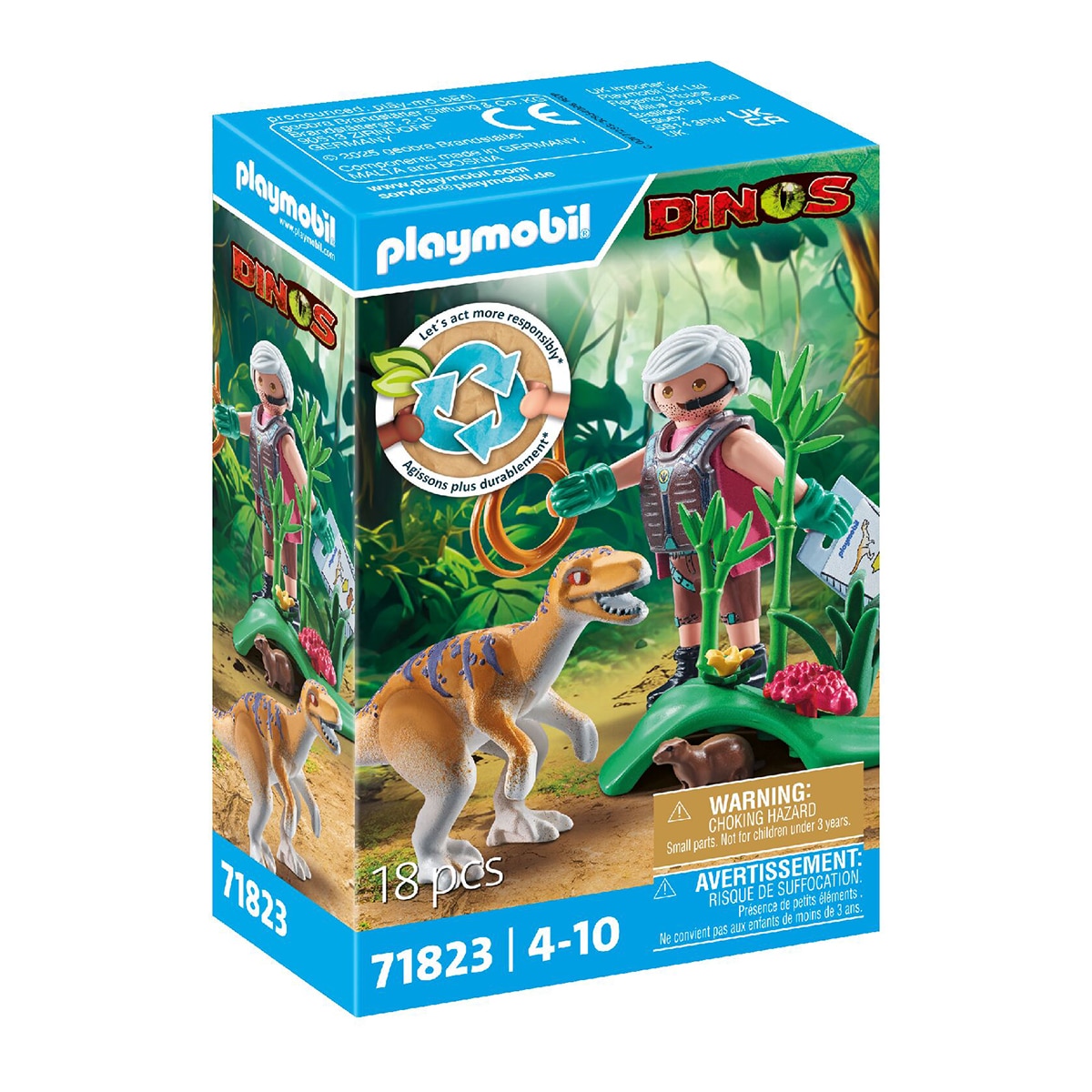 Imagen 0 de Velociraptor Playmobil