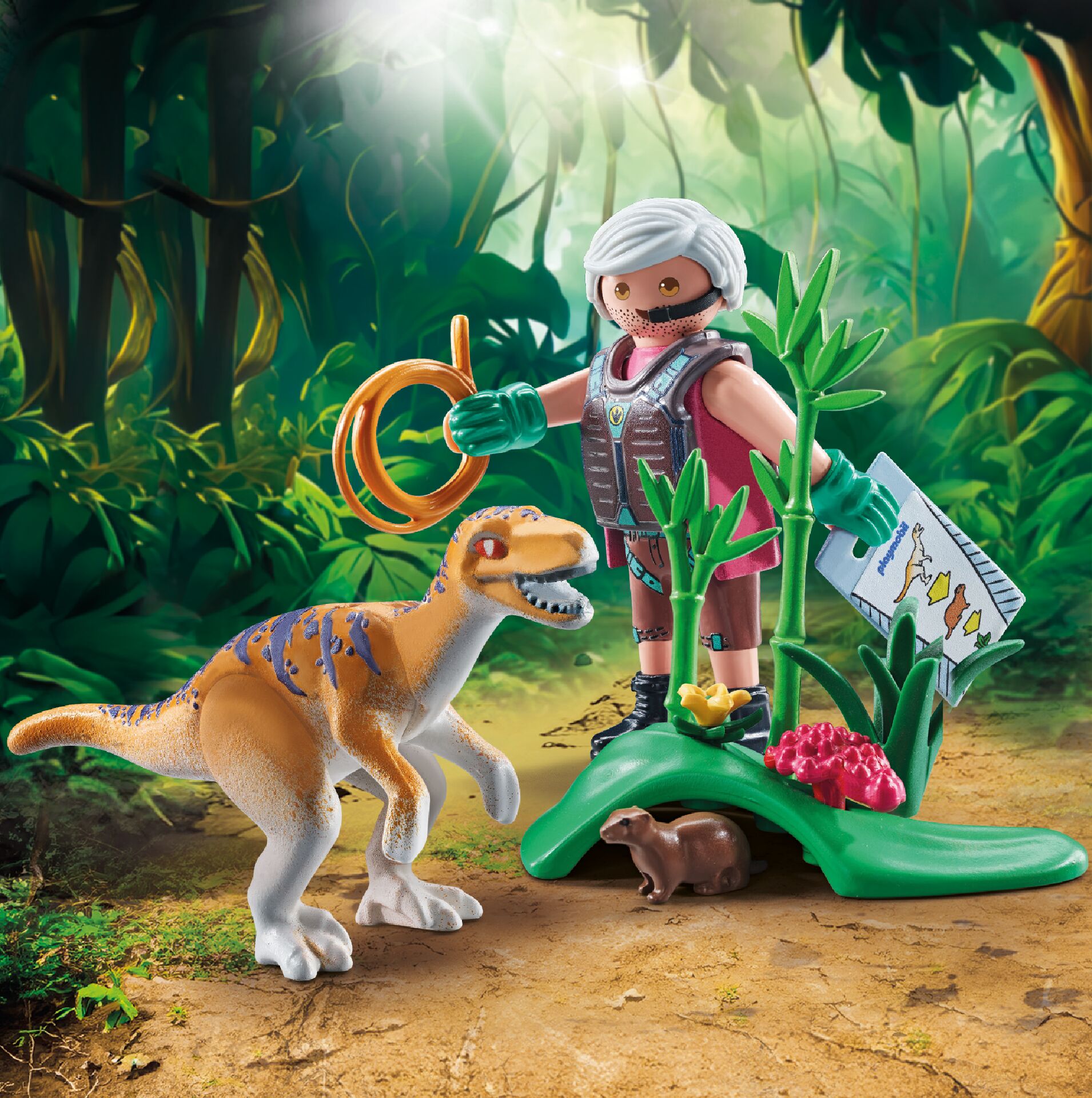 Velociraptor Playmobil 4