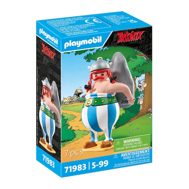 Obélix con menhir Playmobil Astérix