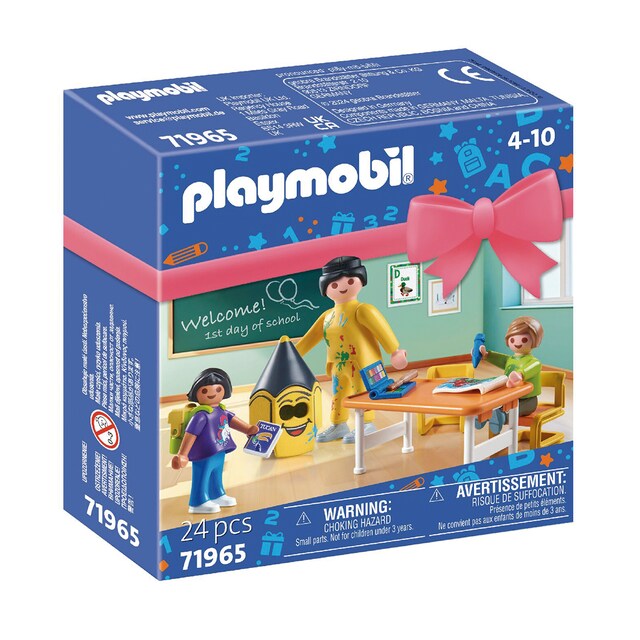 Primer día de colegio Playmobil