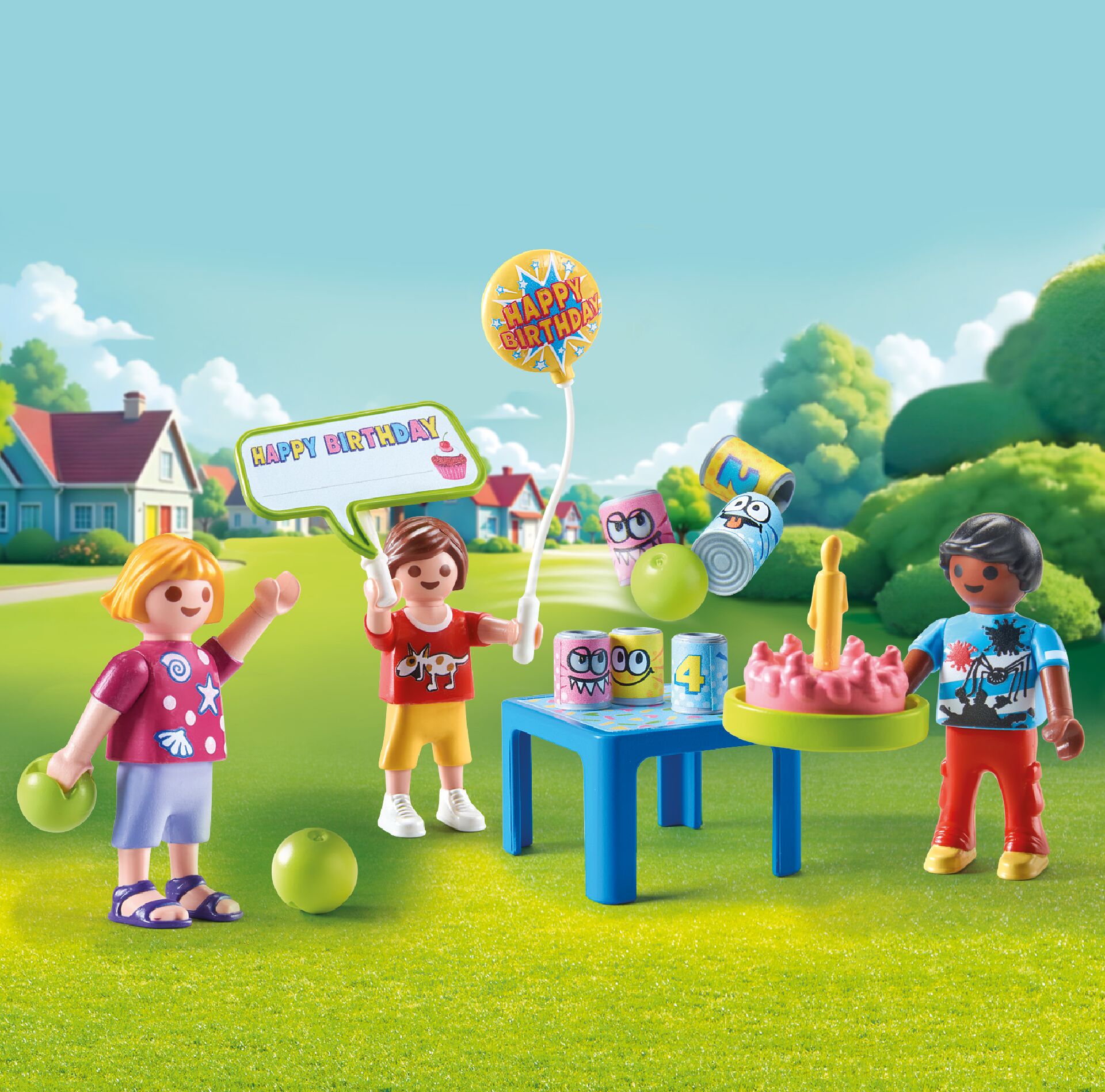 Fiesta de cumpleaños infantil Playmobil 3