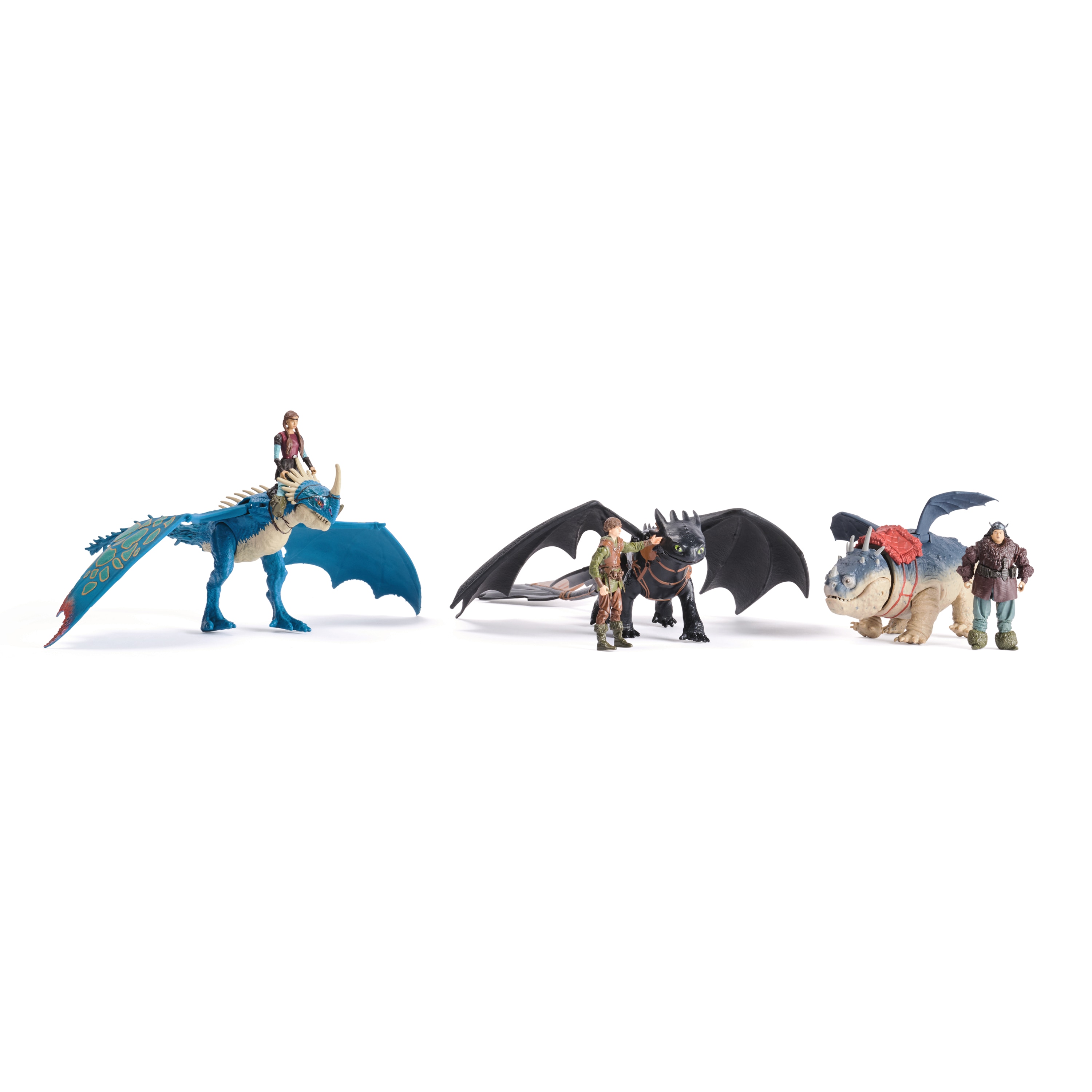 Set de figuras Dragones con Vikingo Cómo entrenar a tu dragón Spin Master 2