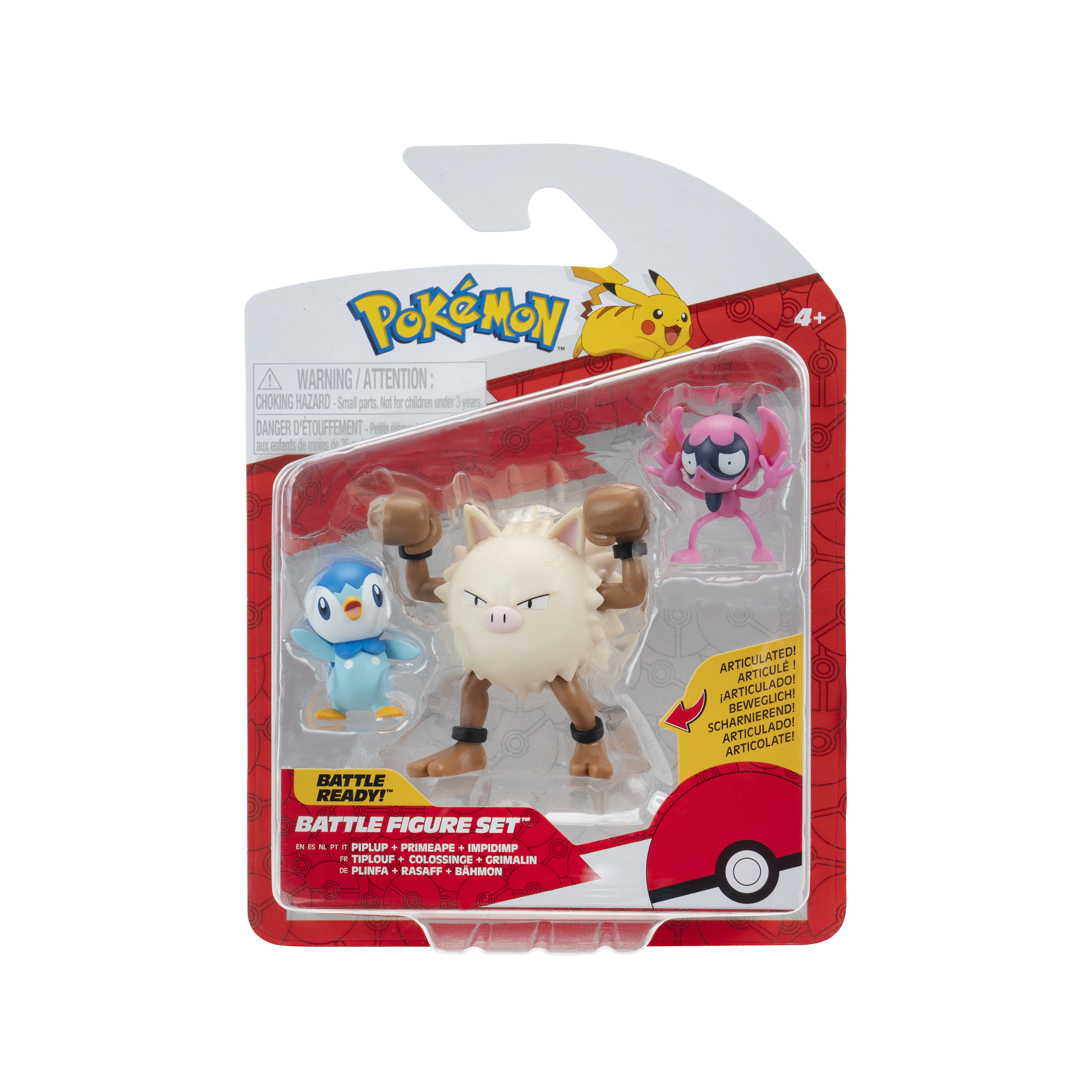 Set de Figuras de combate Pokemon. Modelos Surtidos 2