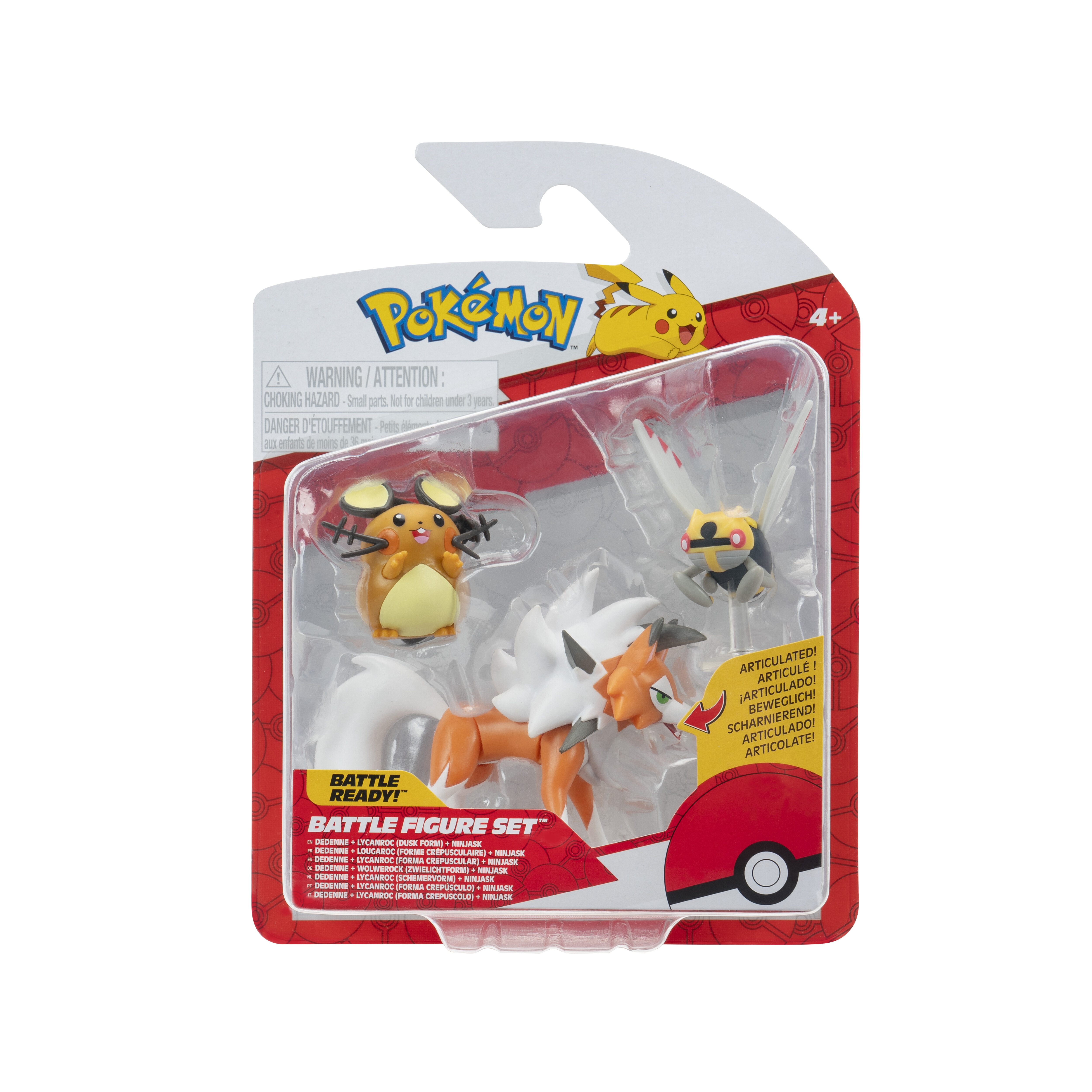 Set de Figuras de combate Pokemon. Modelos Surtidos 4