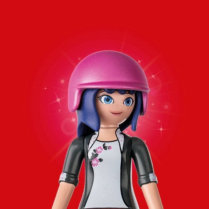 Miraculous: paseo en scooter por París Playmobil 7