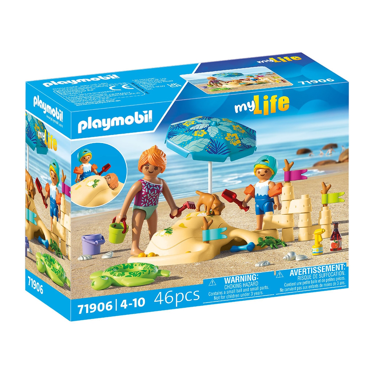 Imagen 0 de Diversión familiar en la playa Playmobil