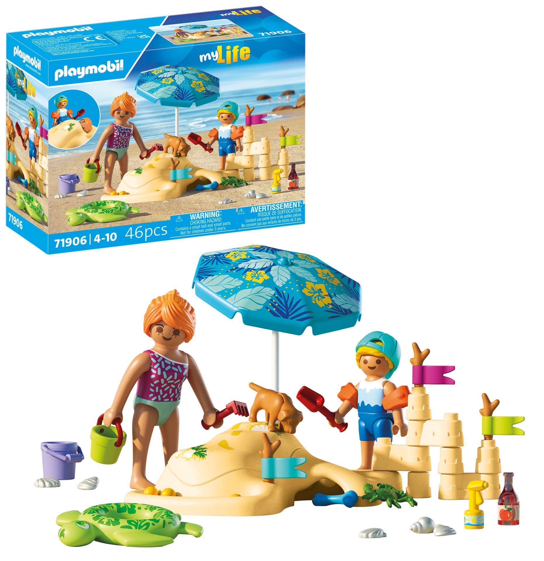 Diversão em família na praia 2
