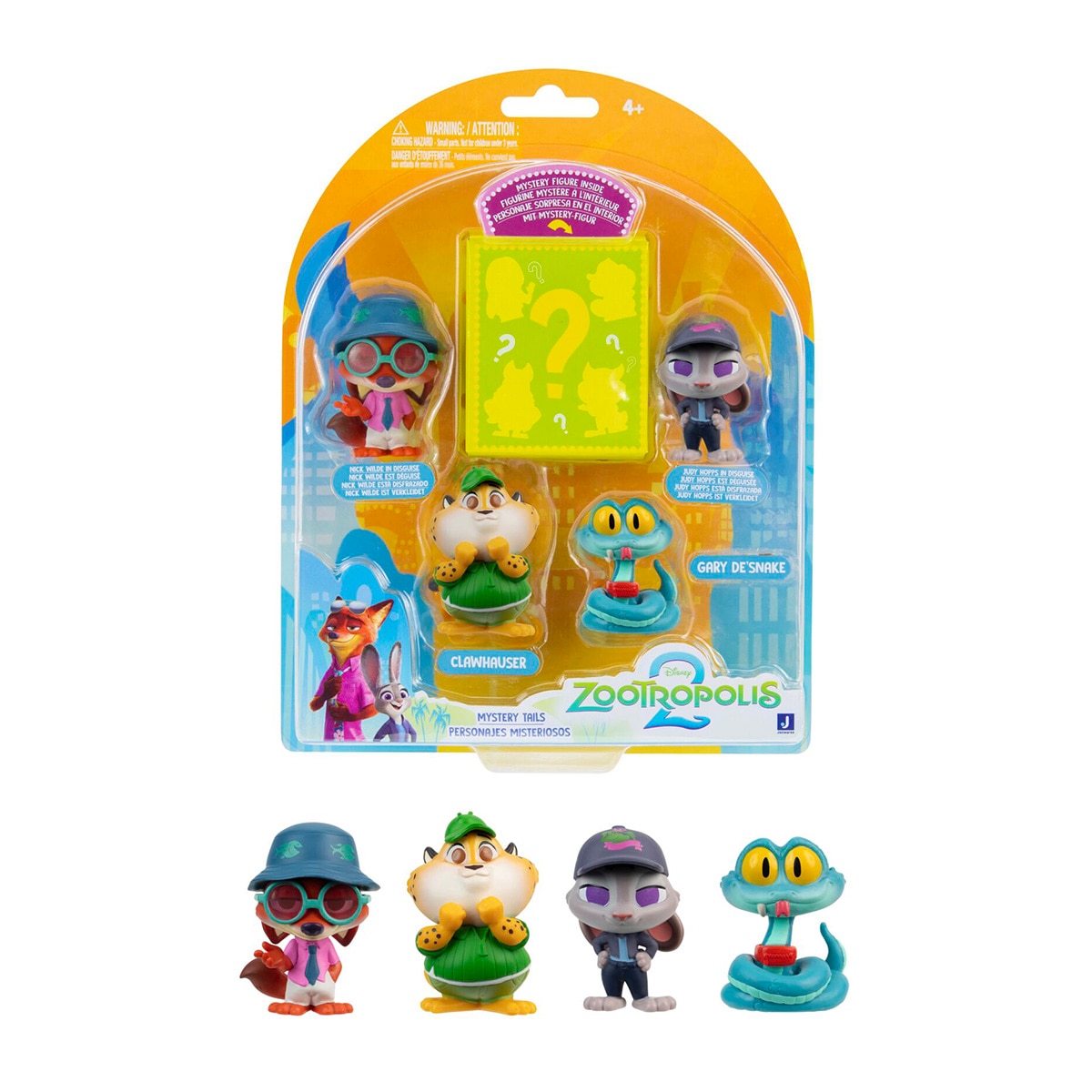 Imagen 0 de Zootropolis Pack 5 Figuras 5 cm