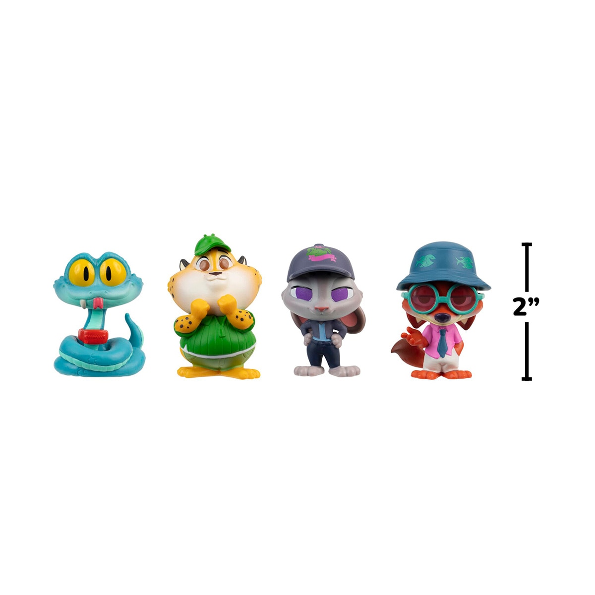 Zootropolis Pack 5 Figuras 5 cm 3