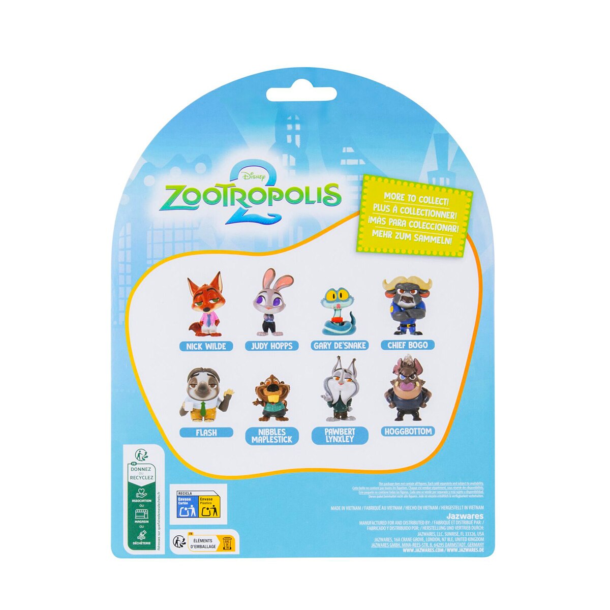 Zootropolis Pack 5 Figuras 5 cm 5