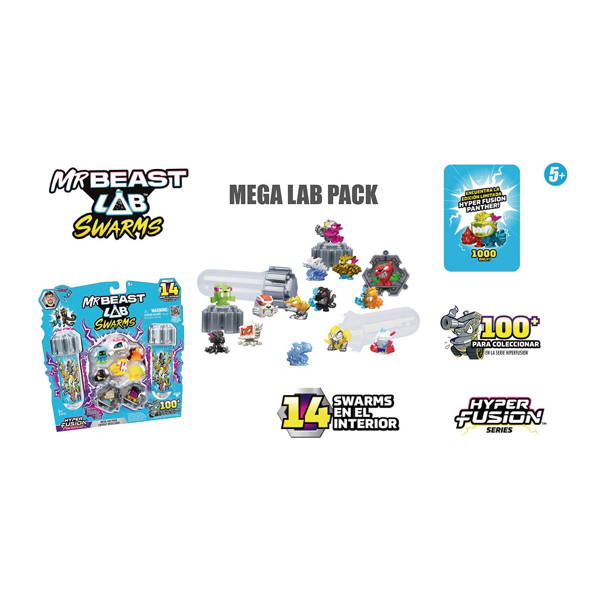 Mr.Beast Lab S3 Mega Lab 14Pk Beast Lab modelos surtidos 3
