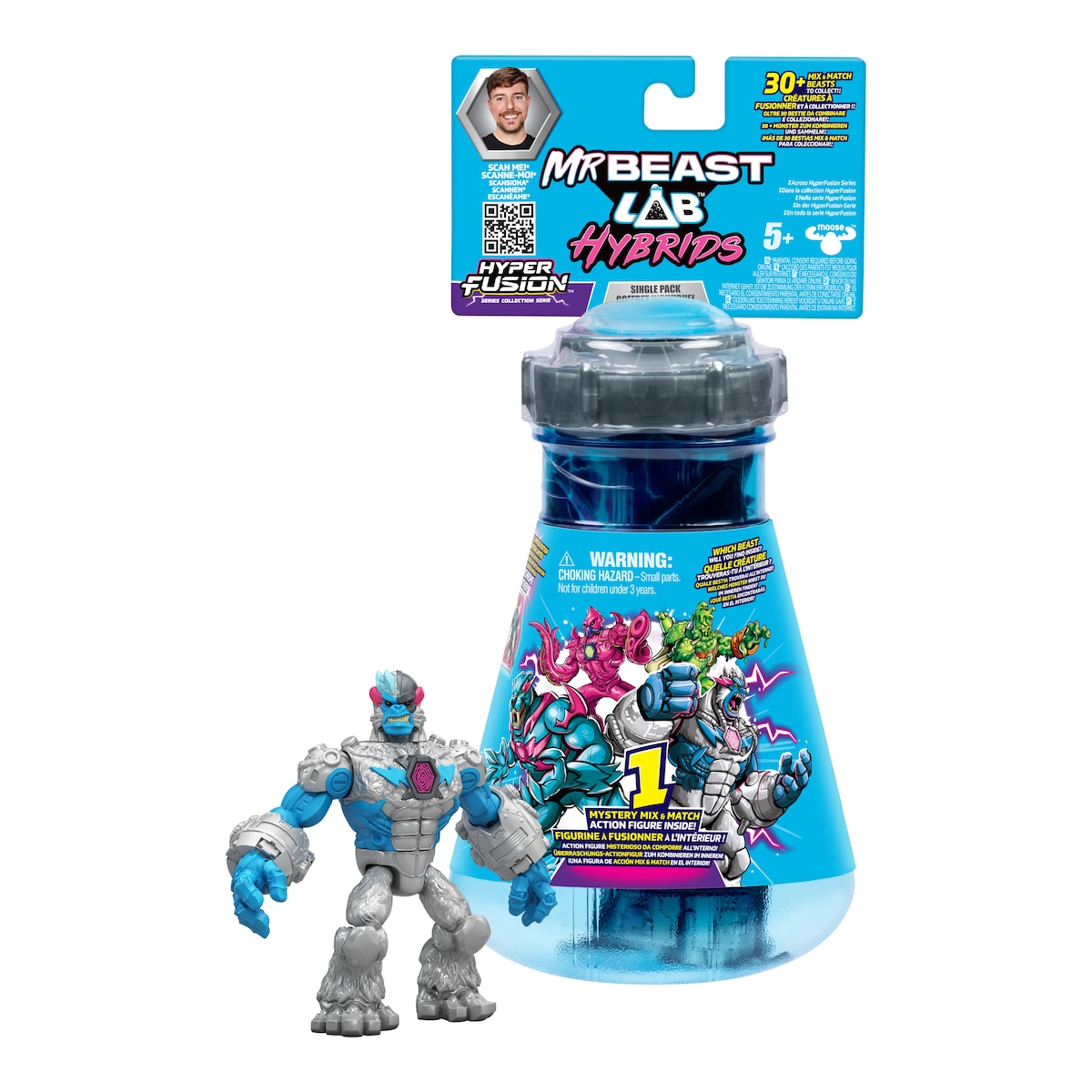 MrBeast Lab Hybrids Mix & Match - 1 Figura Surpresa 2