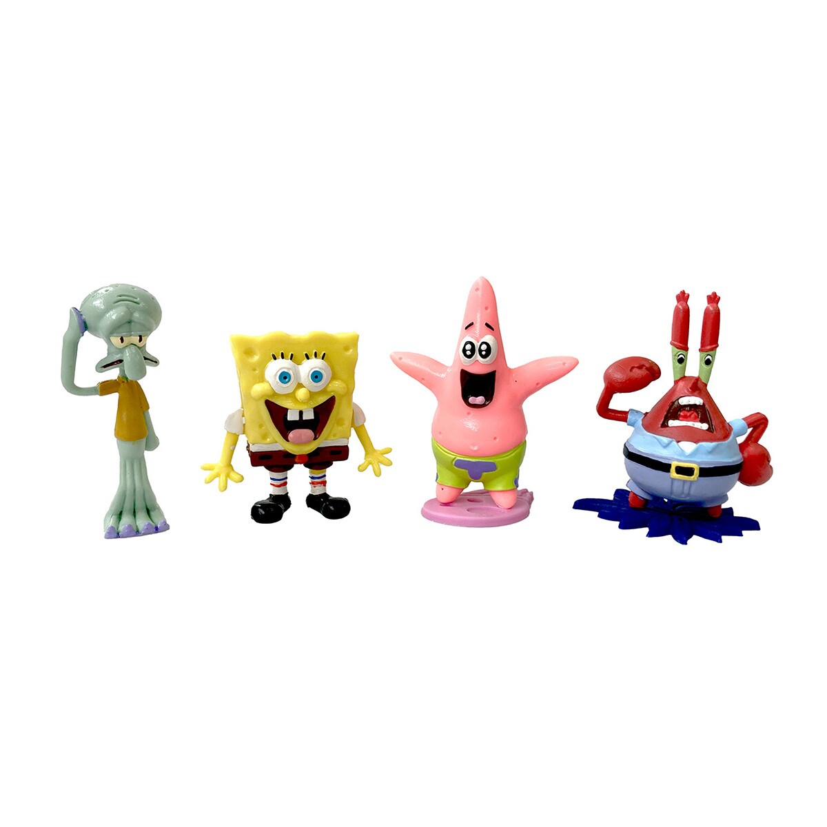 Set 4 Figuras Bob Esponja Comansi 2